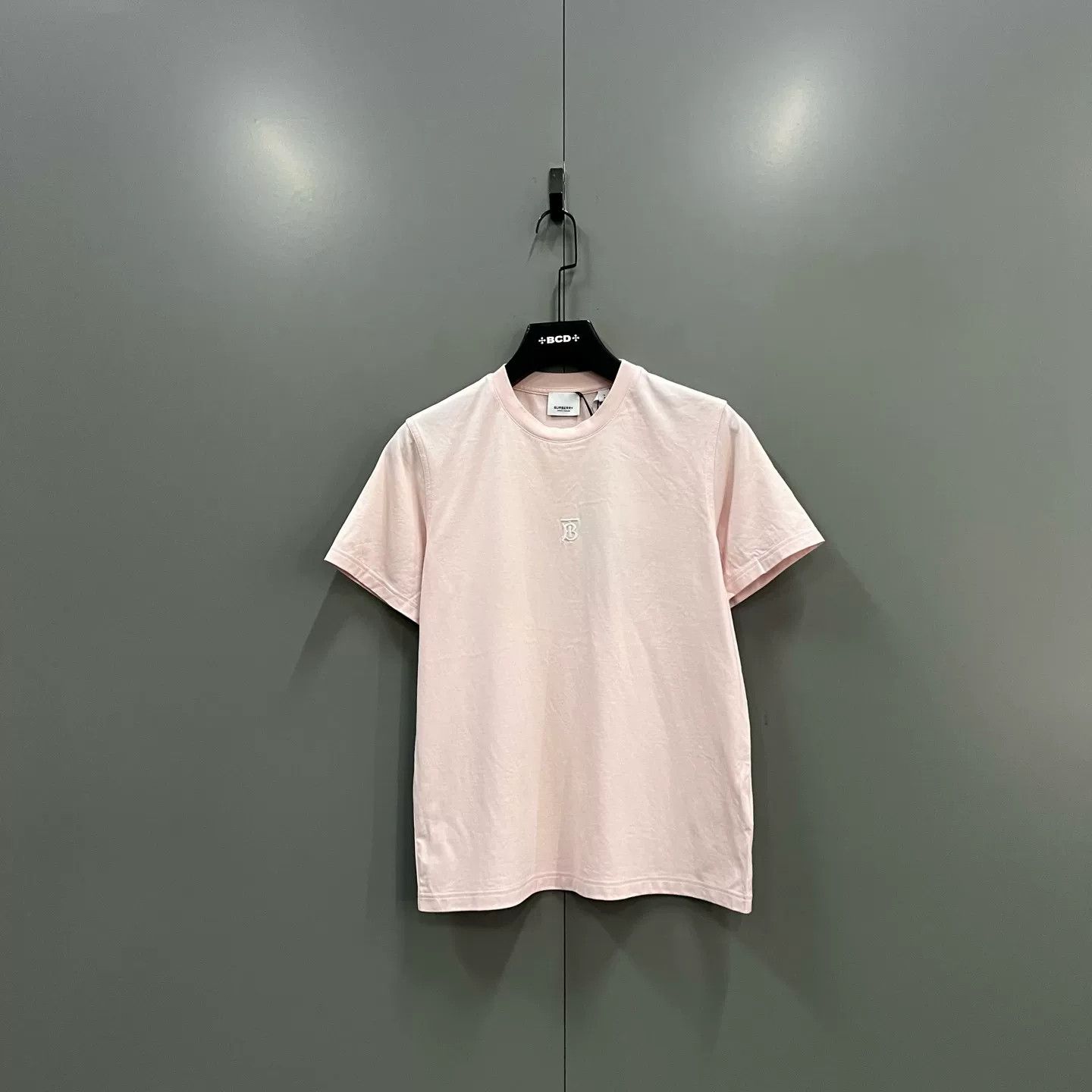 Burberry Burberry Pink TB Embroidered T-Shirt Size S Size US S / EU 44-46 / 1 - 2 Thumbnail