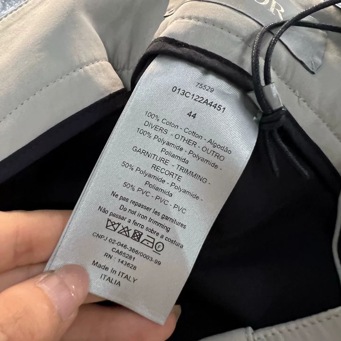 Dior Dior Cotton Cargo Pants Size 44 Size US 28 / EU 44 - 6 Thumbnail