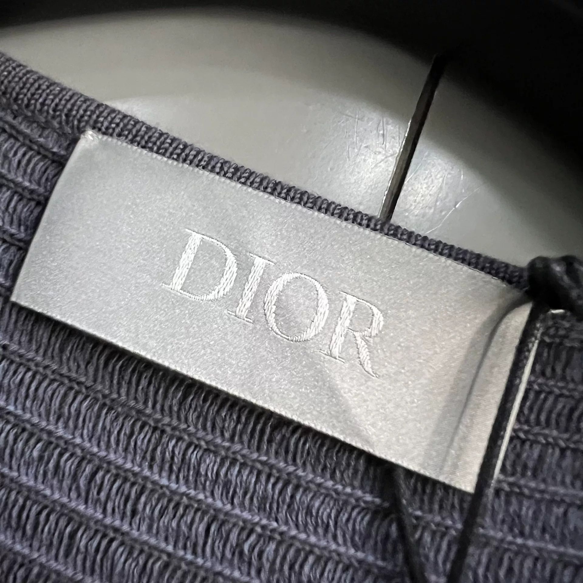 Dior Dior Textured Striped T-Shirt Size M Size US M / EU 48-50 / 2 - 4 Thumbnail