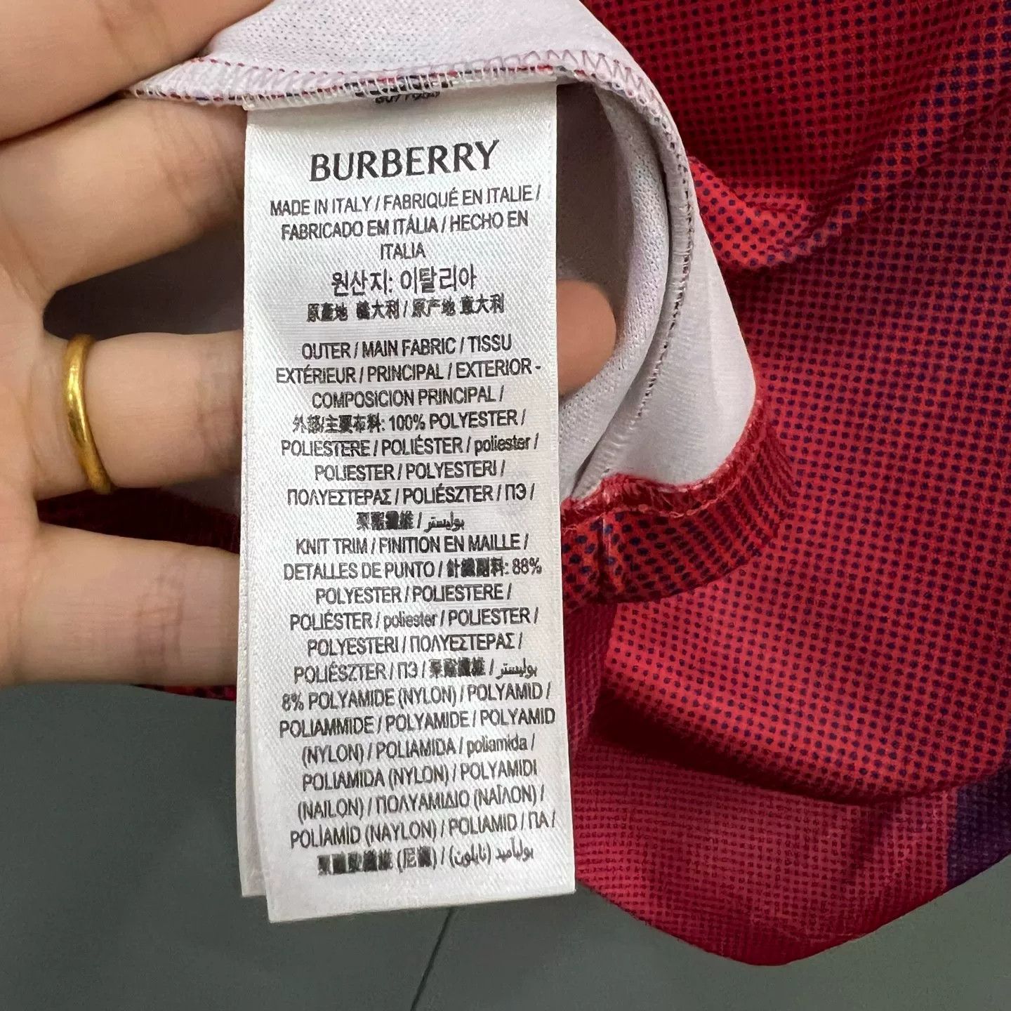 Burberry Burberry Rose Print Short Sleeve T-Shirt XS Size US XS / EU 42 / 0 - 5 Thumbnail