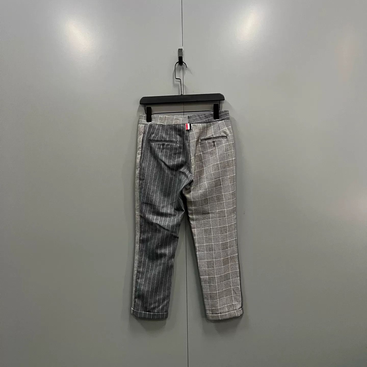 Thom Browne Thom Browne Mixed Pattern Wool Trousers Size 0 Size US 38 / EU 54 - 3 Thumbnail