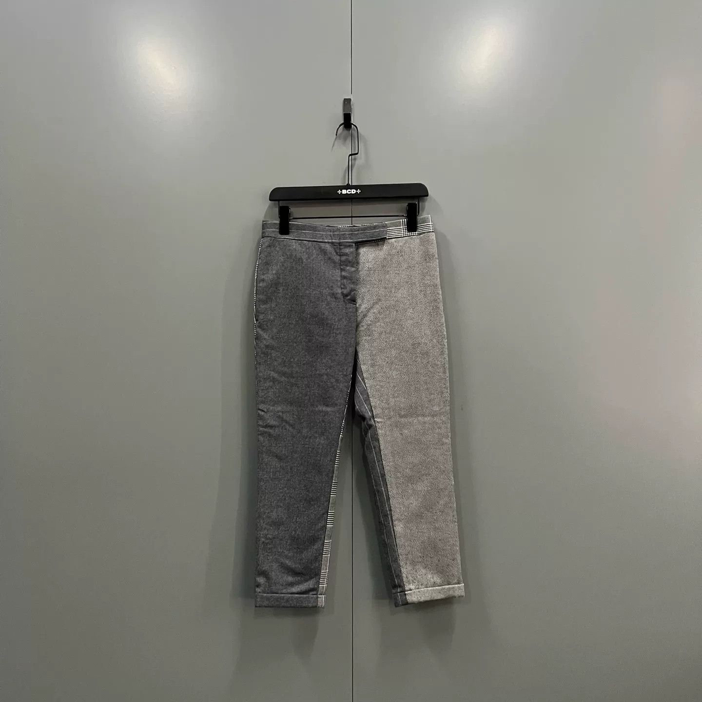 Thom Browne Thom Browne Mixed Pattern Wool Trousers Size 0 Size US 38 / EU 54 - 2 Thumbnail