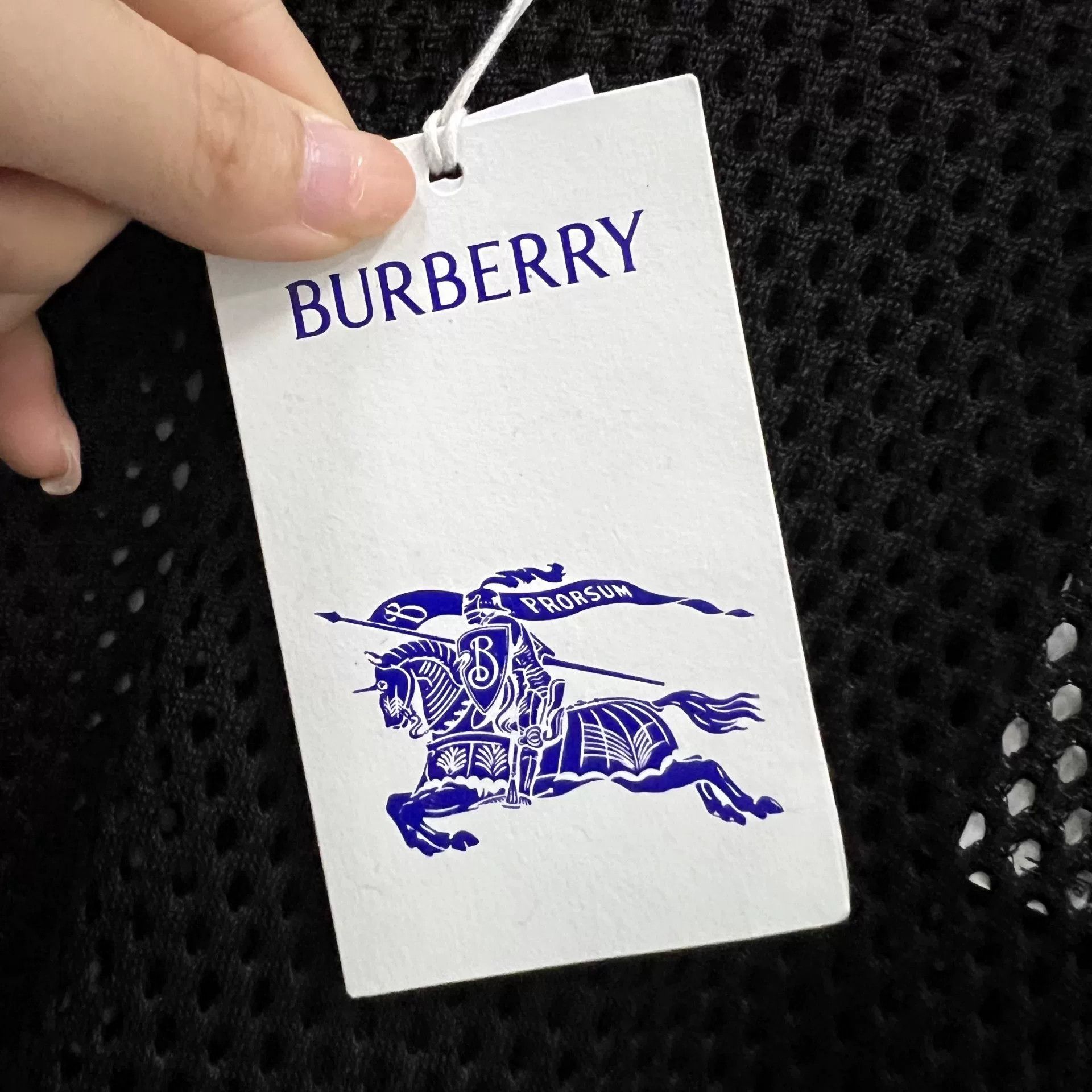 Burberry Burberry Mesh Short Sleeve T-Shirt US XXL Size US XXL / EU 58 / 5 - 5 Thumbnail