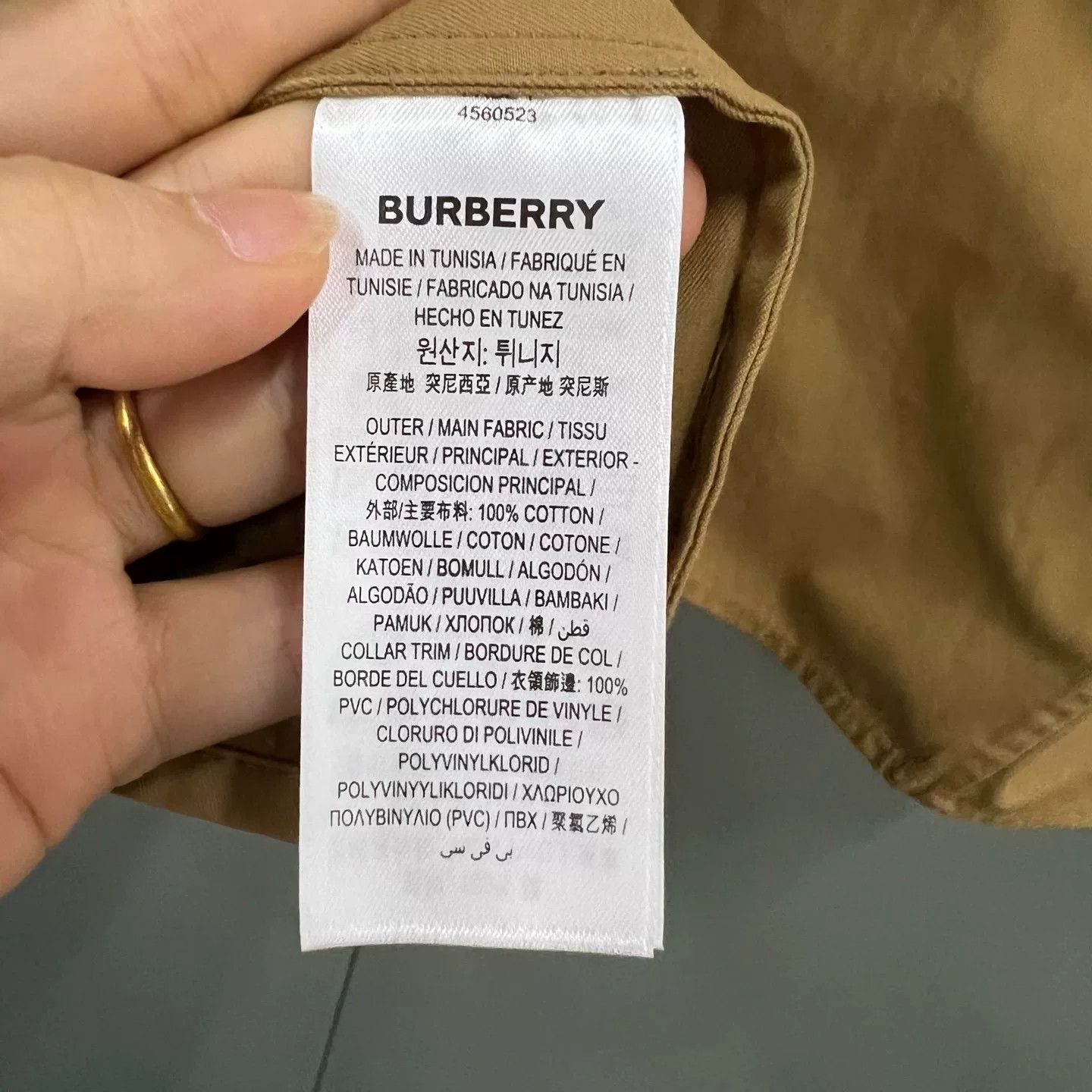 Burberry Burberry Graphic Patch Button Up Shirt IT 40 Size S / US 4 / IT 40 - 5 Thumbnail