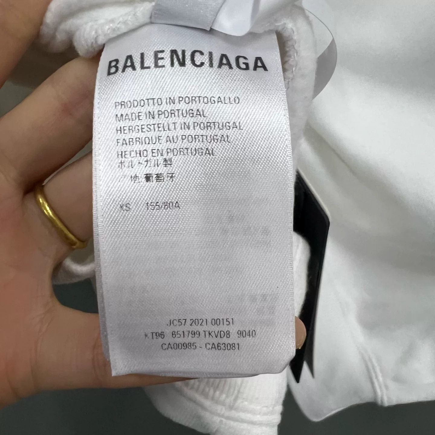 Balenciaga Balenciaga x NASA Embroidered Hoodie XS Size US XS / EU 42 / 0 - 5 Thumbnail