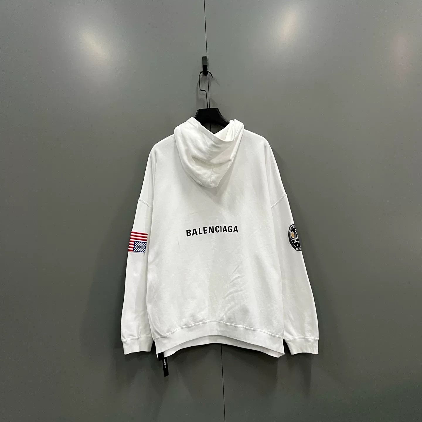 Balenciaga Balenciaga x NASA Embroidered Hoodie XS Size US XS / EU 42 / 0 - 3 Thumbnail