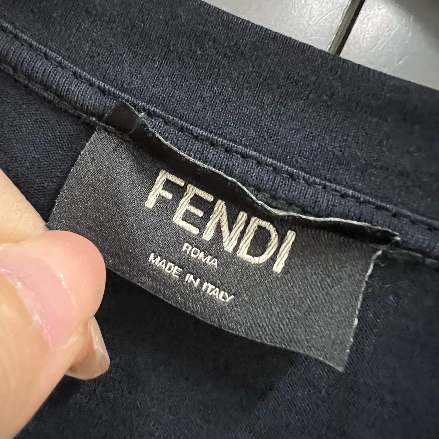 Fendi Fendi Monster Eyes Embroidery T-Shirt US XS Size US XS / EU 42 / 0 - 4 Thumbnail