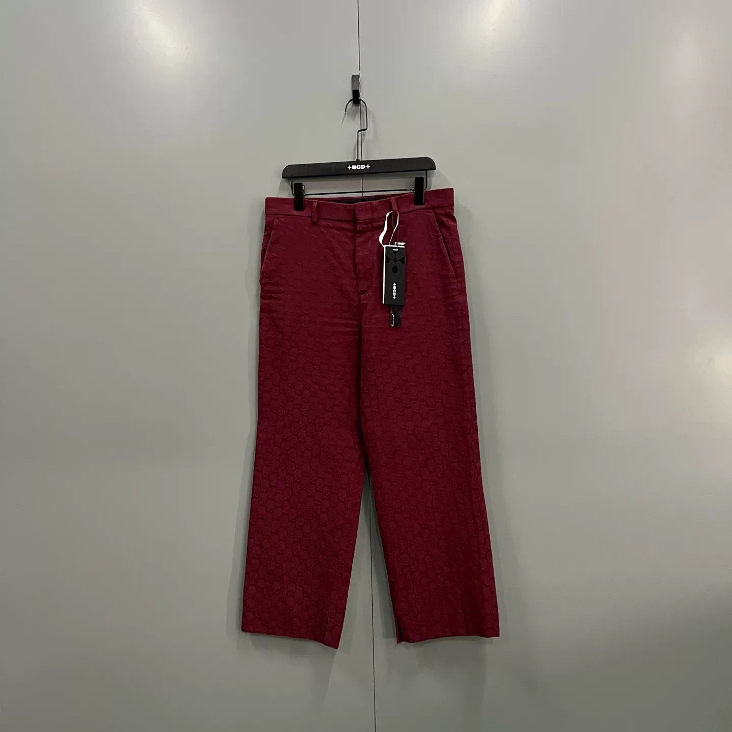 Gucci Gucci GG Monogram Red Casual Pants Size 32 Size US 32 / EU 48 - 2 Thumbnail