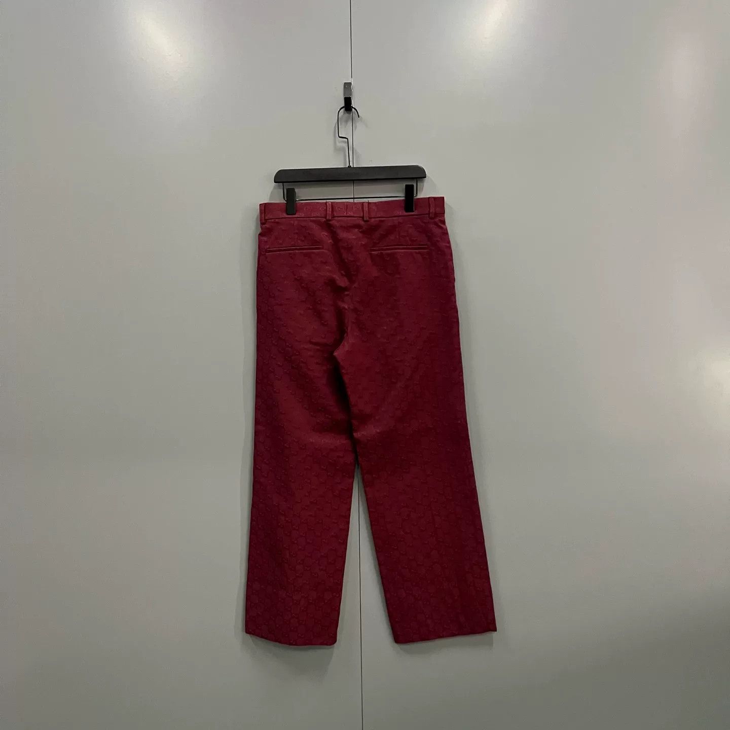 Gucci Gucci GG Monogram Red Casual Pants Size 32 Size US 32 / EU 48 - 3 Thumbnail