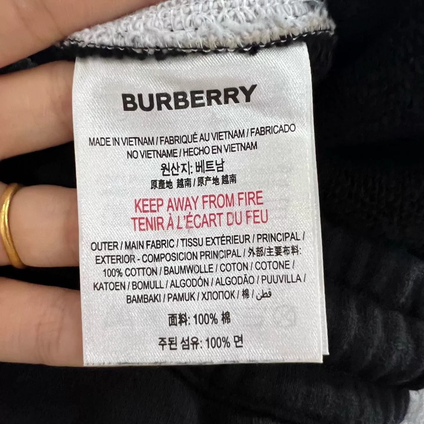 Burberry Burberry Side Stripe Check Sweatpants XS Size US 28 / EU 44 - 5 Thumbnail