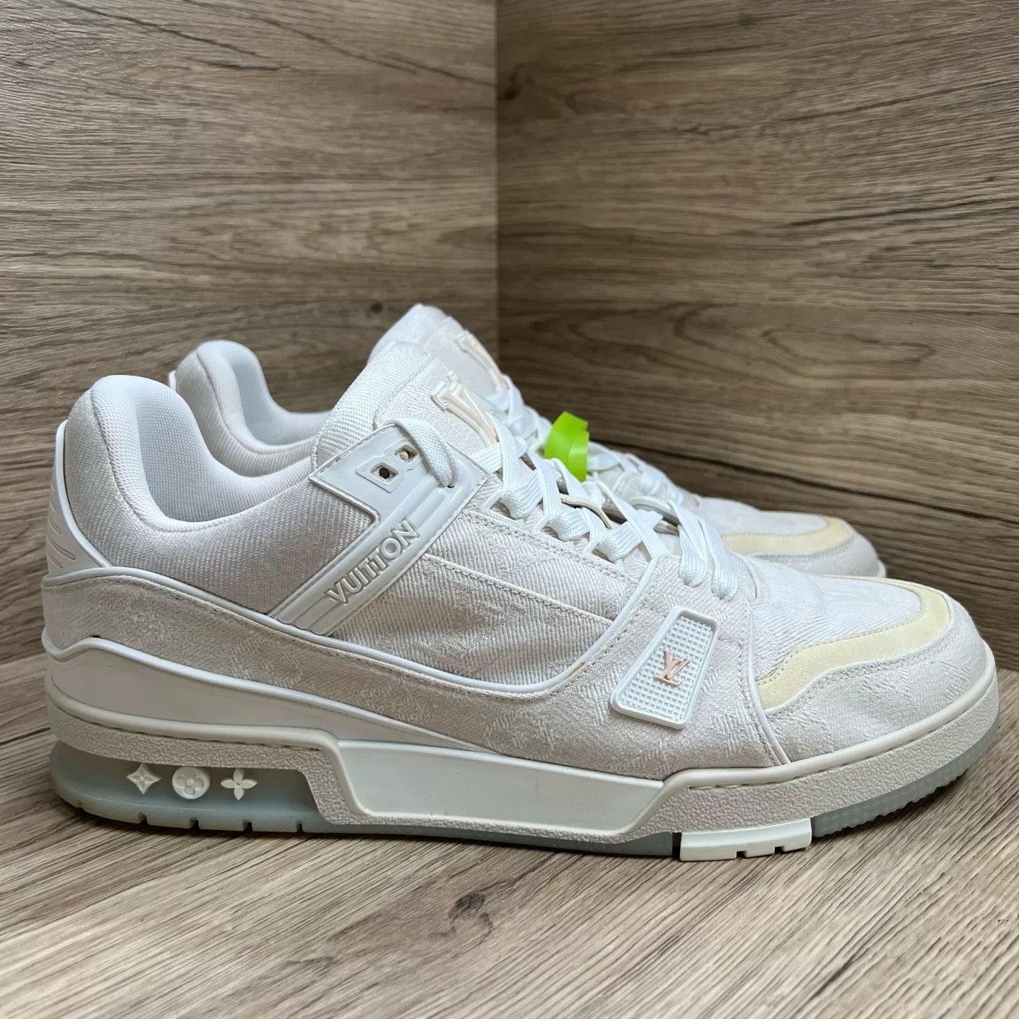 Louis Vuitton Louis Vuitton Monogram Denim Trainer Sneakers 10.5 Size US 11.5 / EU 44-45 - 5 Thumbnail