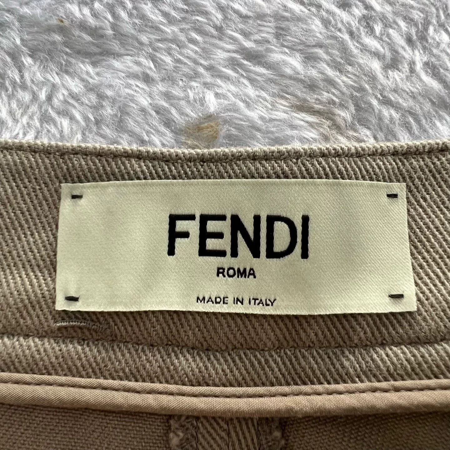 Fendi Fendi Zipper Pocket Cargo Pants Size IT 42 Size 28" / US 6 / IT 42 - 4 Thumbnail