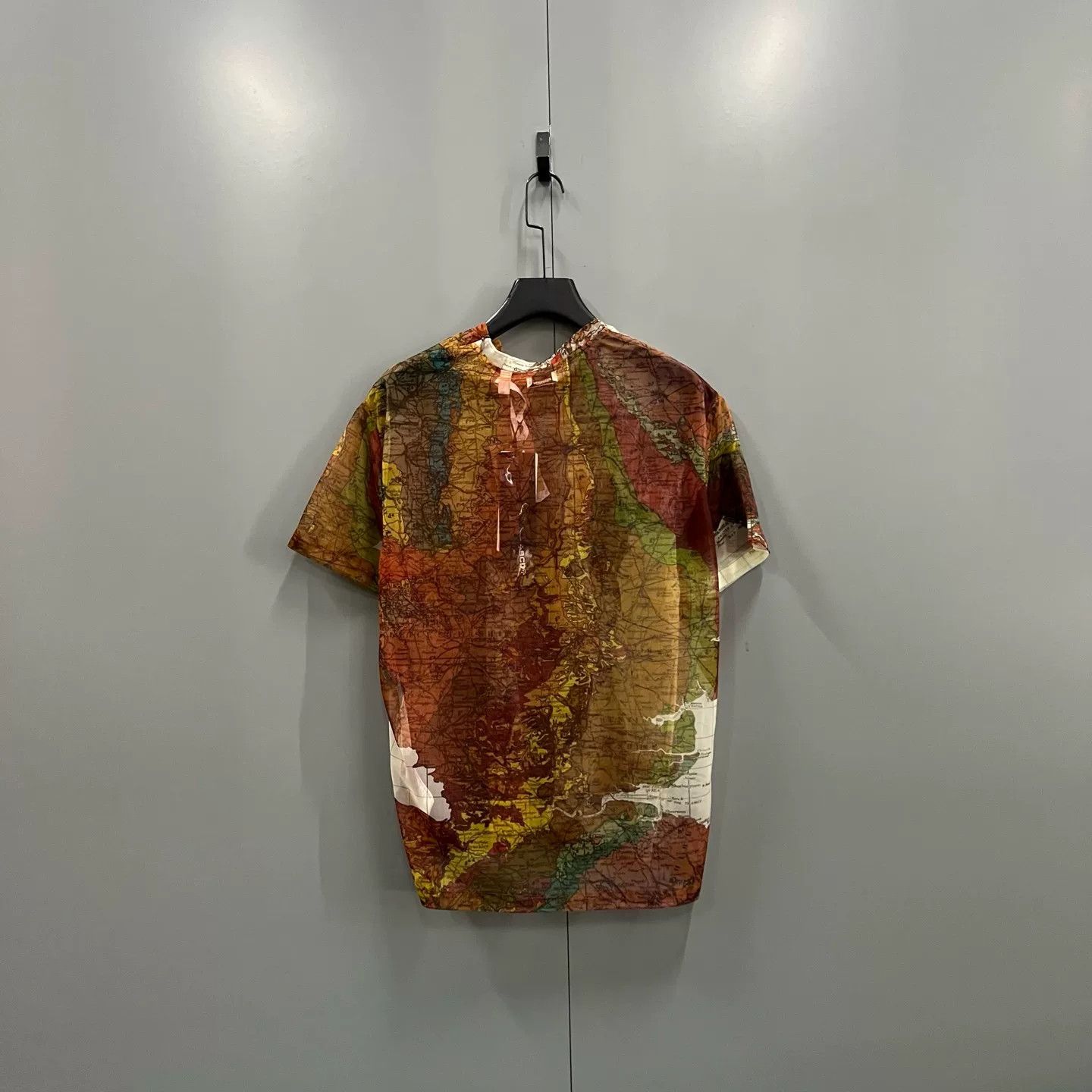 Burberry Burberry Map Print T-Shirt US XS Size US XS / EU 42 / 0 - 3 Thumbnail