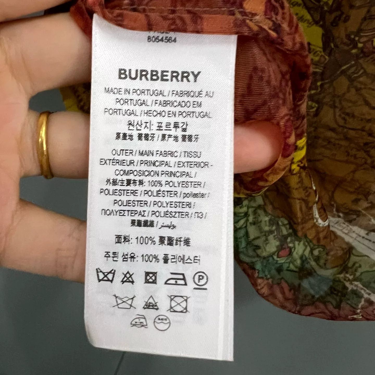 Burberry Burberry Map Print T-Shirt US XS Size US XS / EU 42 / 0 - 6 Thumbnail