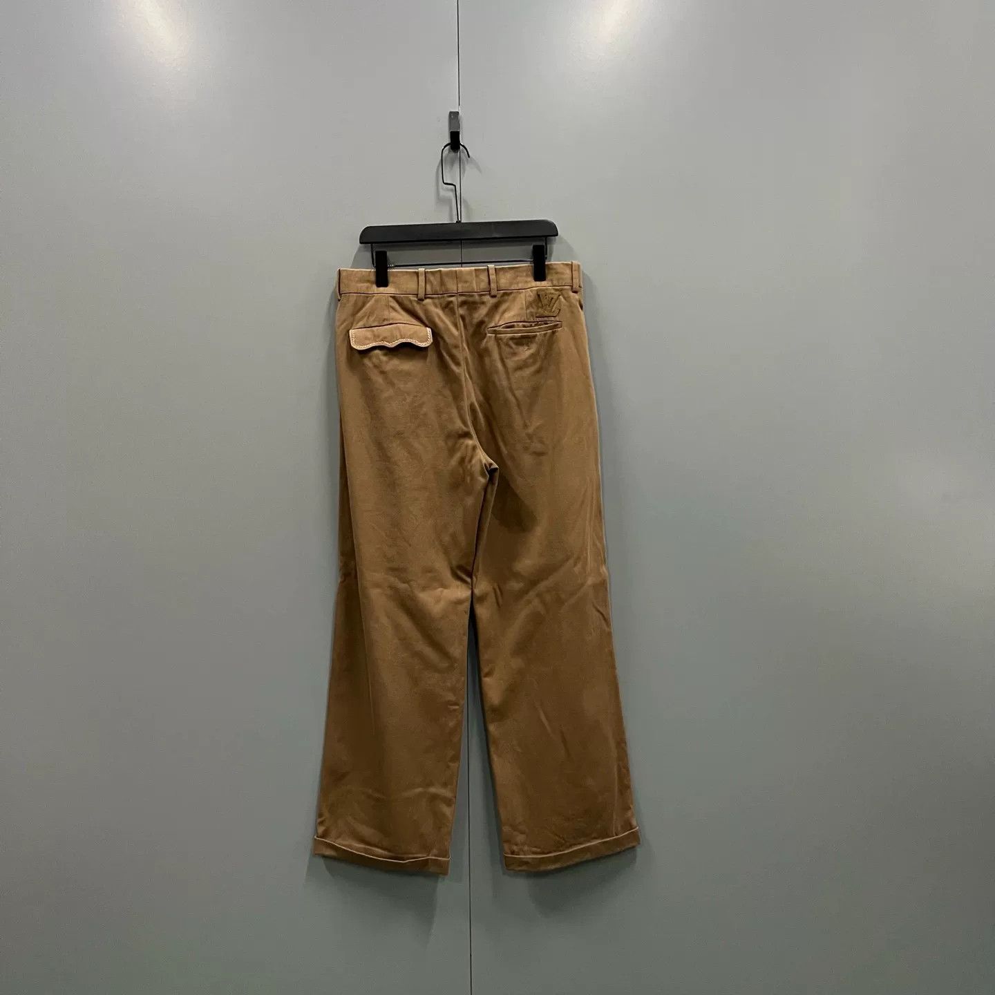 Louis Vuitton Louis Vuitton Brown Pleated Casual Trousers 34 Size US 34 / EU 50 - 3 Thumbnail