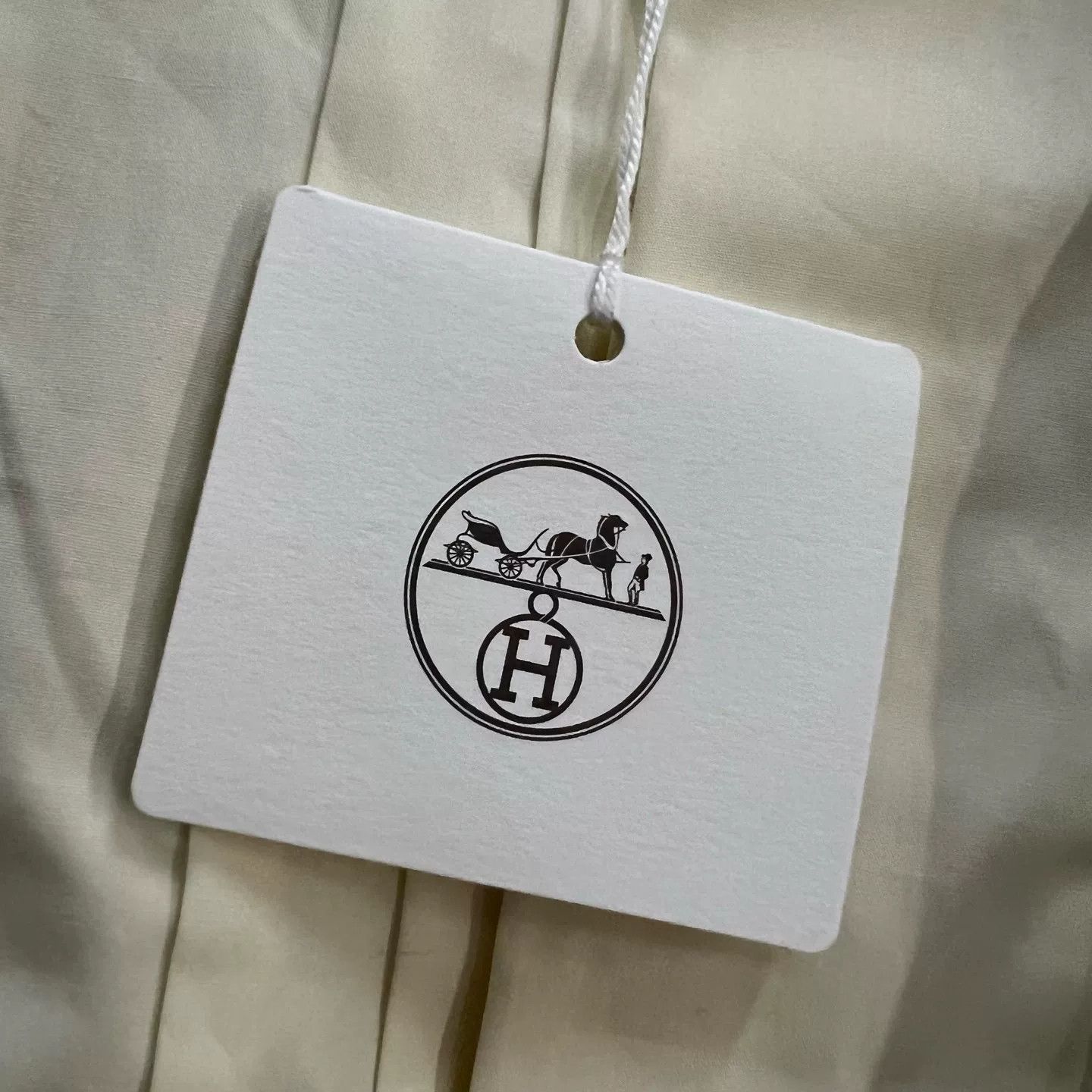 Hermes Hermes Panelled Long Sleeve Shirt 39 Size US M / EU 48-50 / 2 - 5 Thumbnail