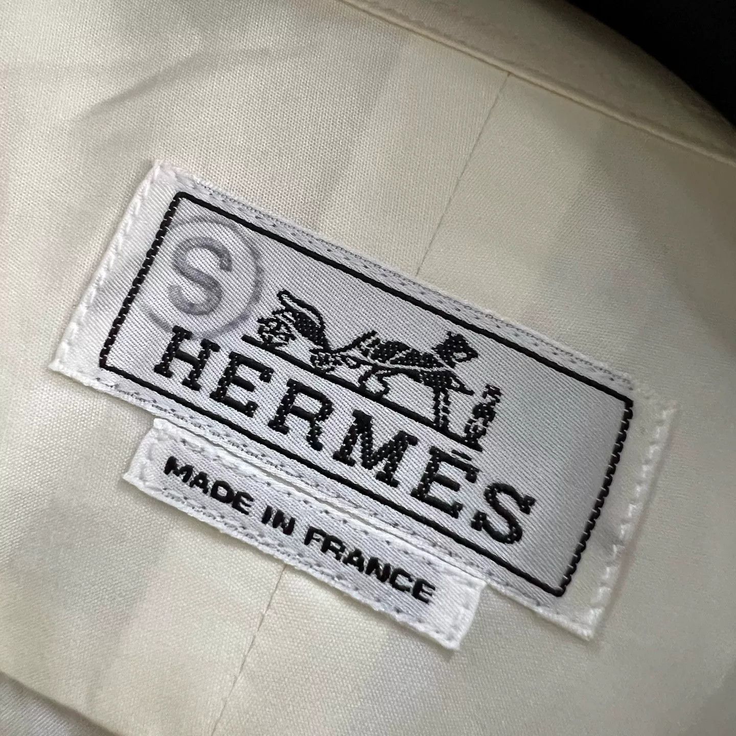 Hermes Hermes Panelled Long Sleeve Shirt 39 Size US M / EU 48-50 / 2 - 4 Thumbnail