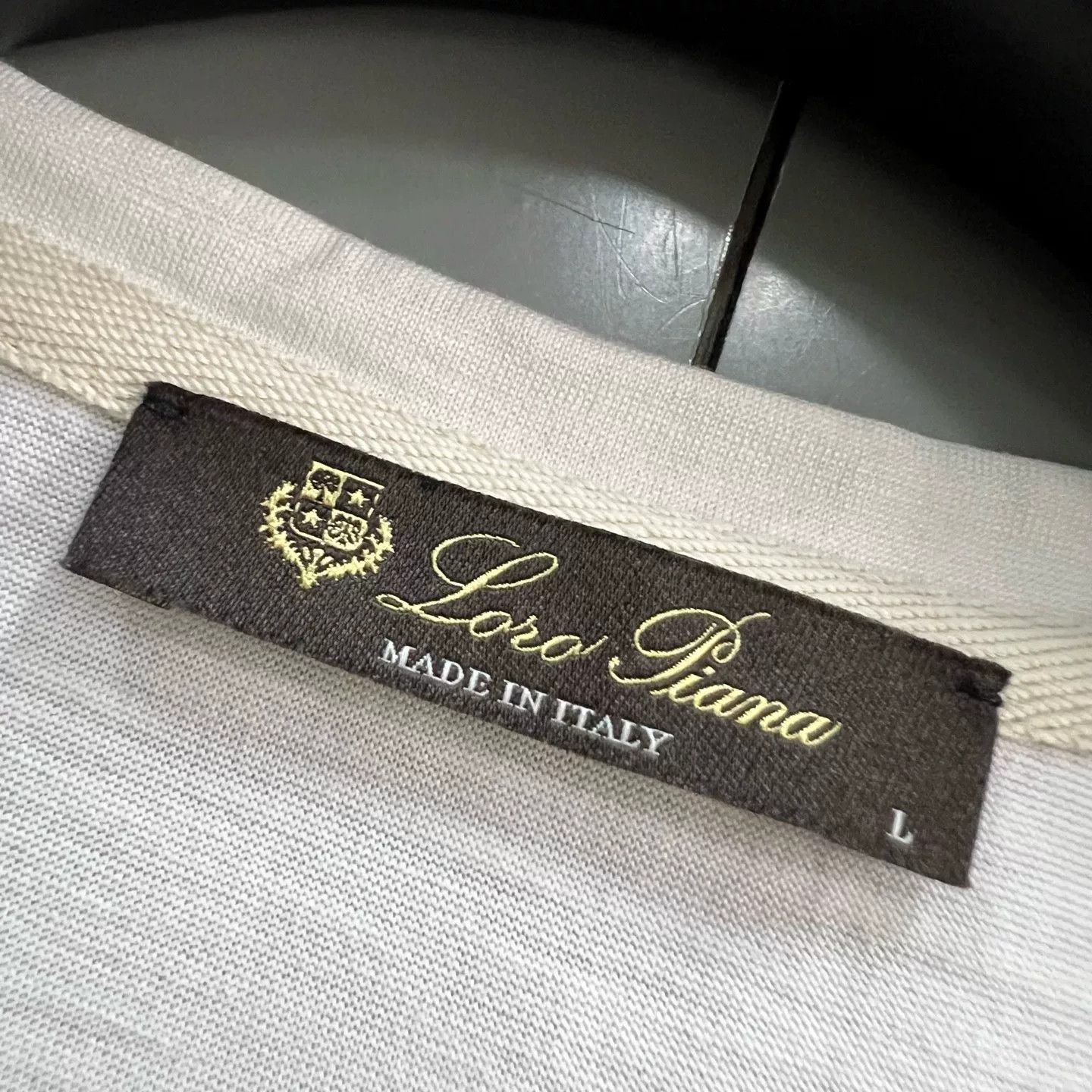 Loro Piana Loro Piana Silk Cotton Short Sleeve T-Shirt L Size US L / EU 52-54 / 3 - 4 Thumbnail