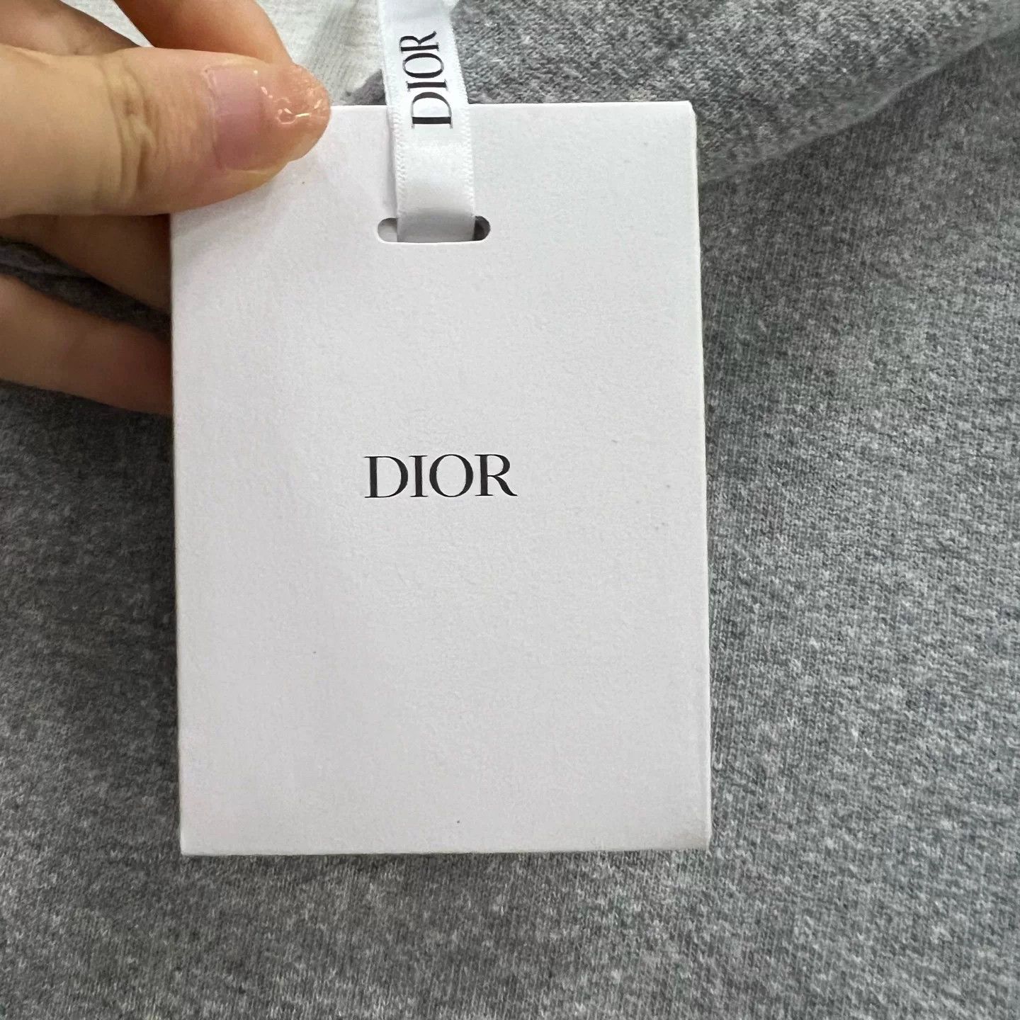 Dior Dior Couture Logo Burnout Hoodie Size M Size US M / EU 48-50 / 2 - 5 Thumbnail