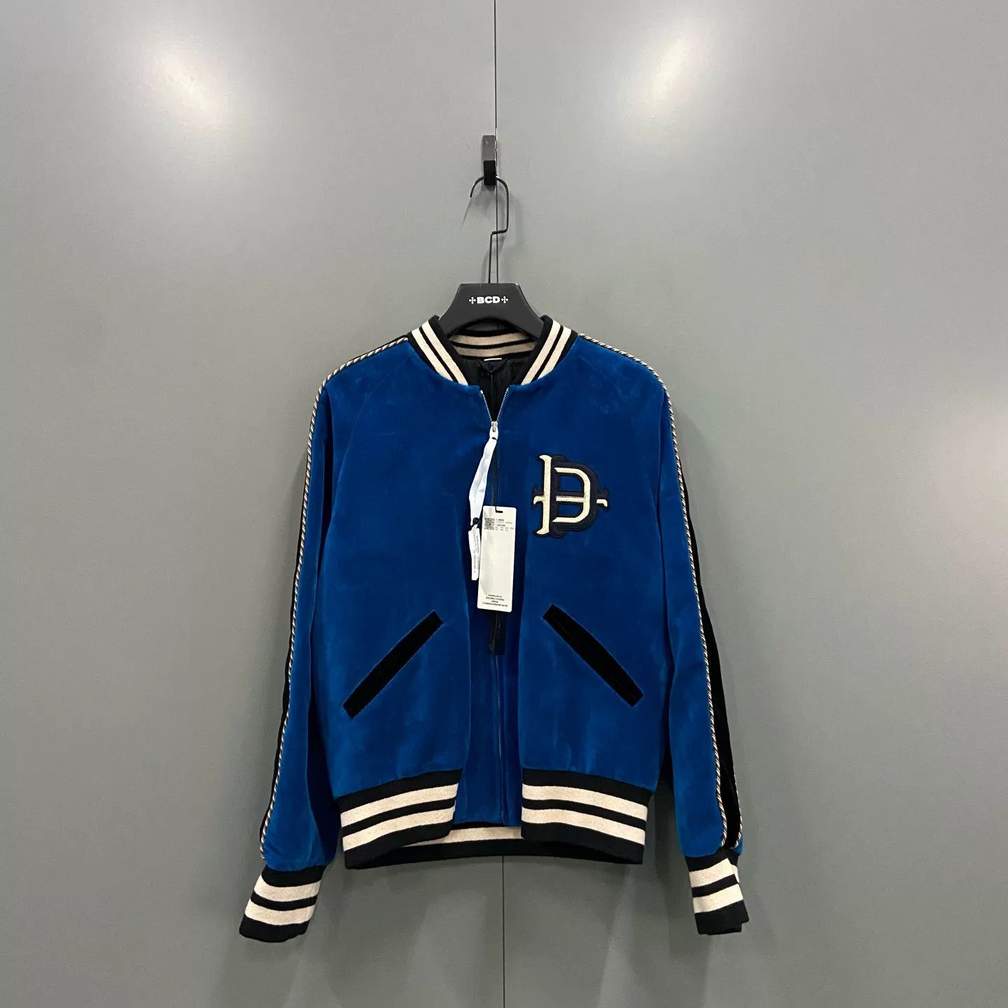 Gucci Gucci Dragon Embroidered Velvet Bomber Jacket 46 Size US S / EU 44-46 / 1 - 2 Thumbnail