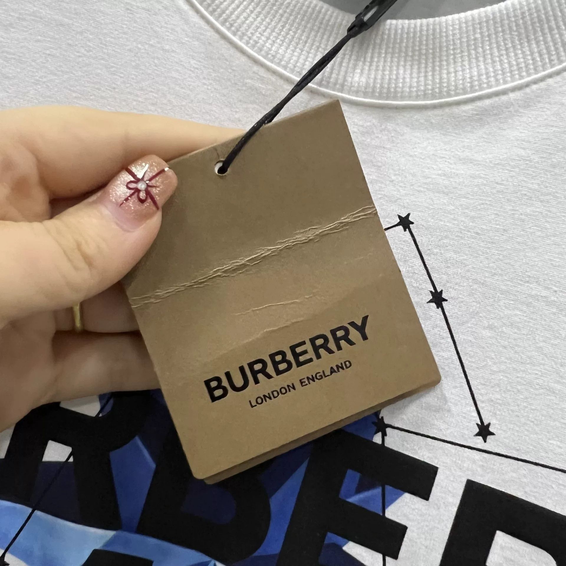 Burberry Burberry Star Graphic Logo T-Shirt S Size US S / EU 44-46 / 1 - 6 Thumbnail
