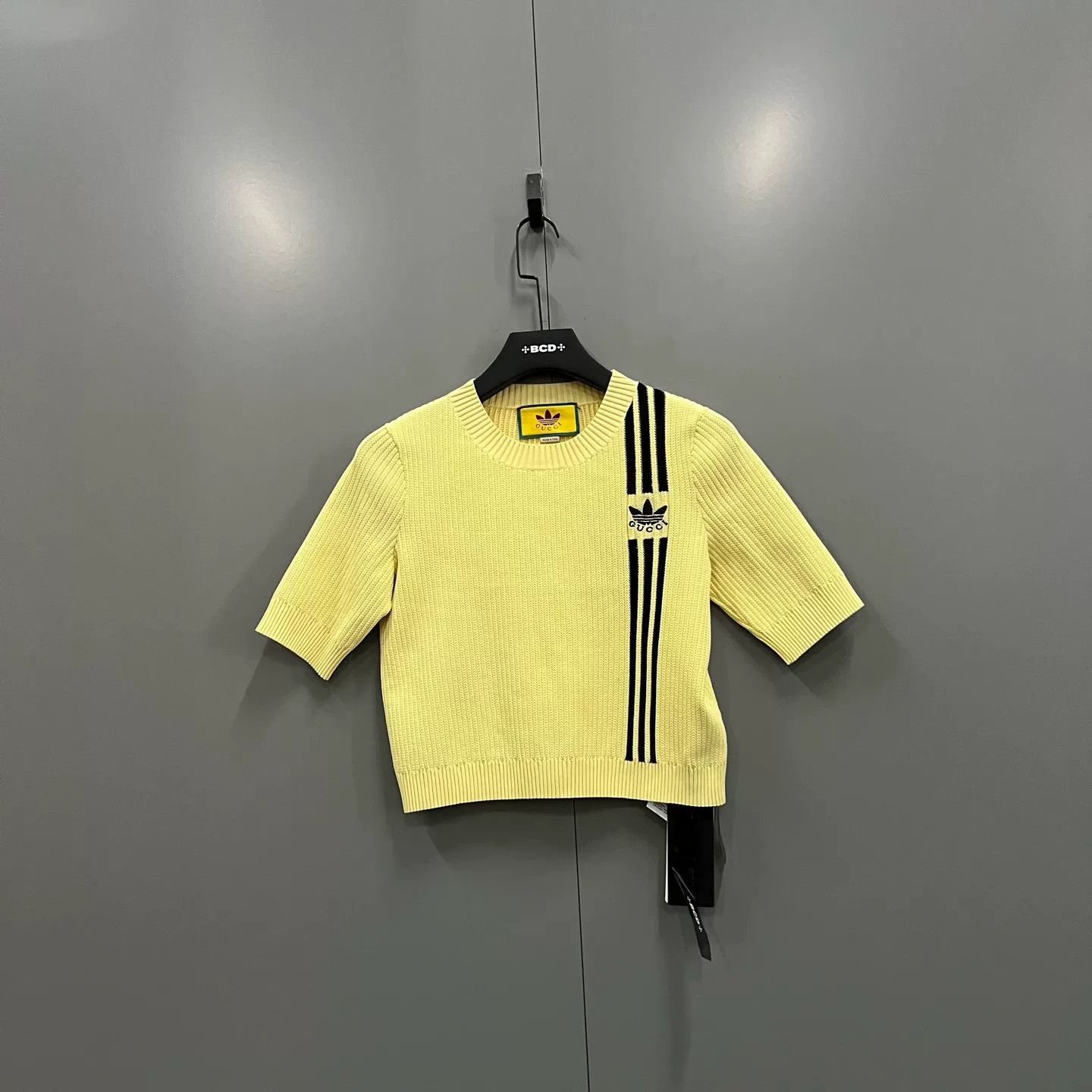 Adidas × Gucci Adidas x Gucci Jacquard Knit Sweater S Size S / US 4 / IT 40 - 2 Thumbnail