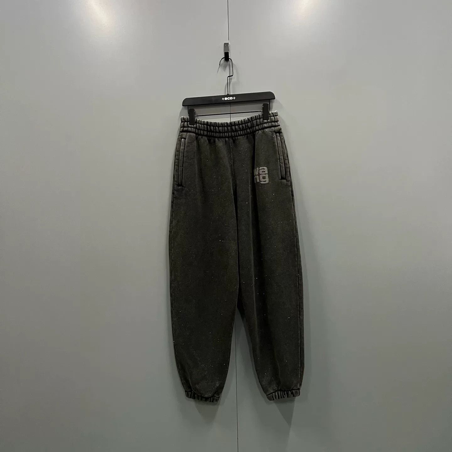 Alexander Wang Alexander Wang Glitter Logo Sweatpants Size M Size US 32 / EU 48 - 2 Thumbnail