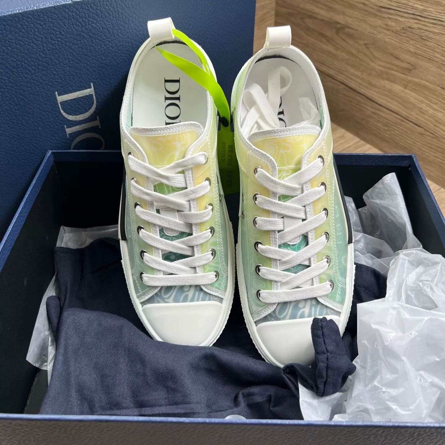 Dior Dior x Stussy B23 Low Gradient Sneakers 39 Size US 6 / EU 39 - 4 Thumbnail
