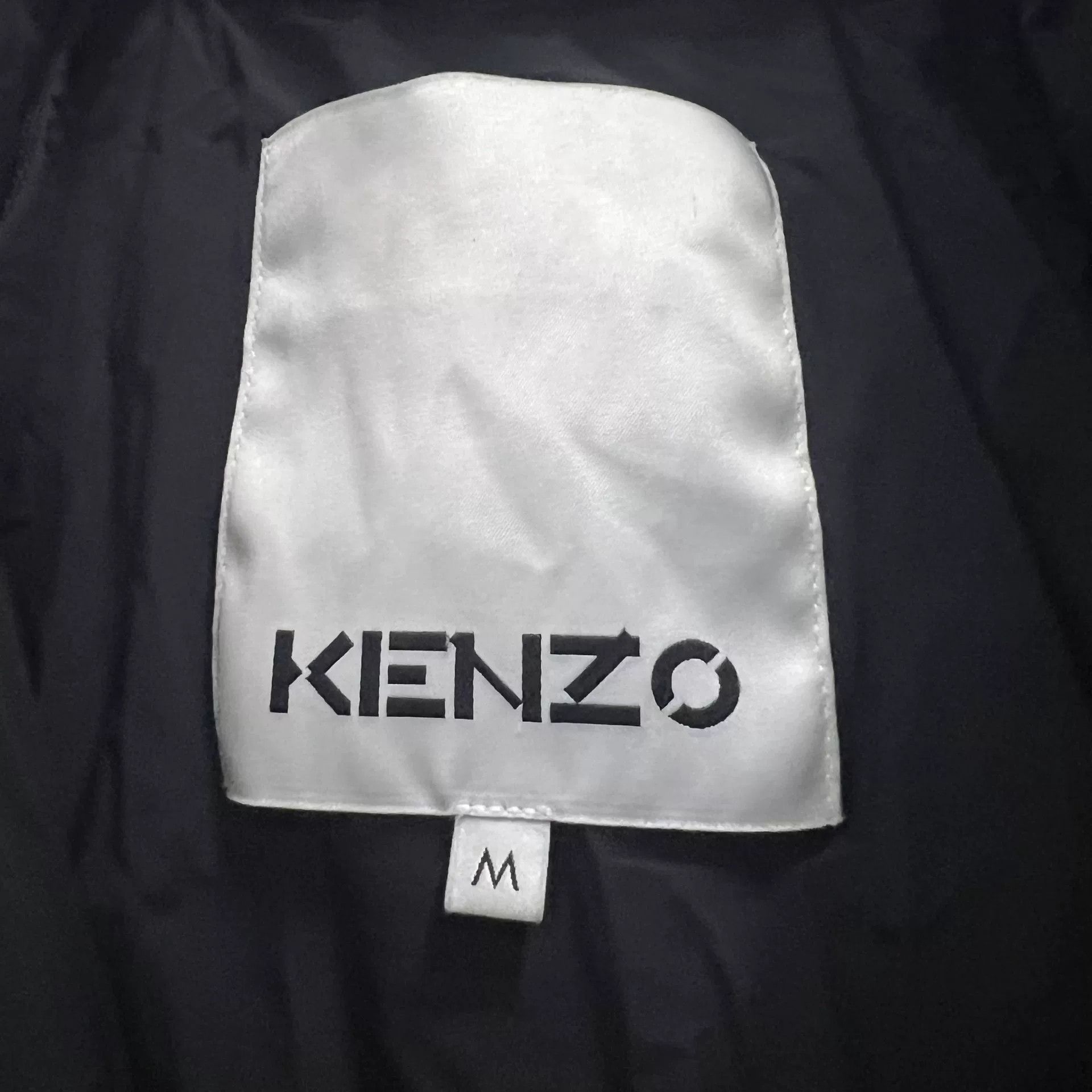 Kenzo KENZO Black Hooded Puffer Jacket Size M Size US M / EU 48-50 / 2 - 4 Thumbnail