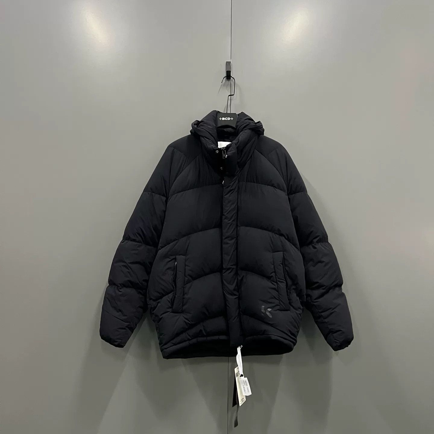 Kenzo KENZO Black Hooded Puffer Jacket Size M Size US M / EU 48-50 / 2 - 2 Thumbnail