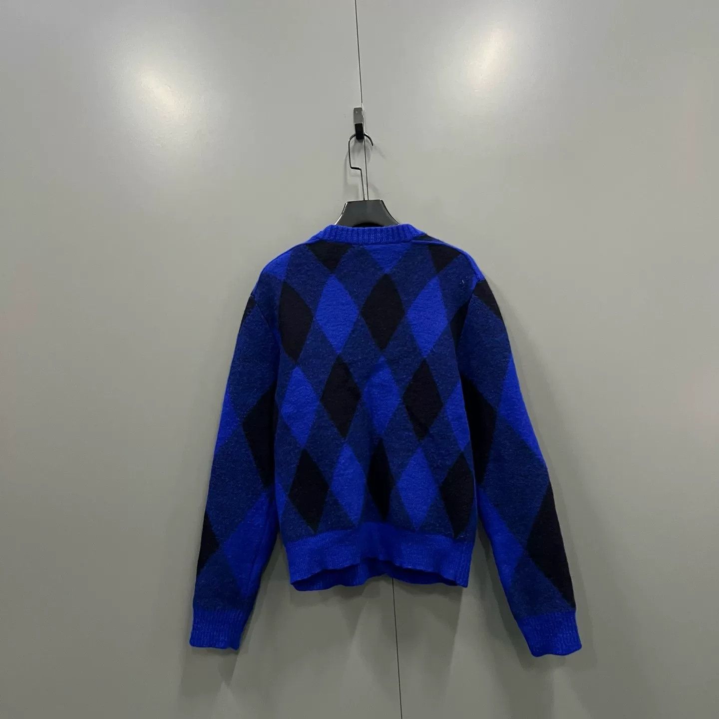 Burberry Burberry Argyle Wool Knit Cardigan L Size US L / EU 52-54 / 3 - 3 Thumbnail