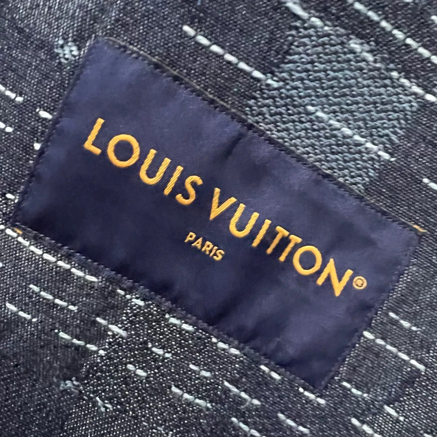 Louis Vuitton Louis Vuitton x Nigo Damier Denim Jacket 50 Size US M / EU 48-50 / 2 - 4 Thumbnail