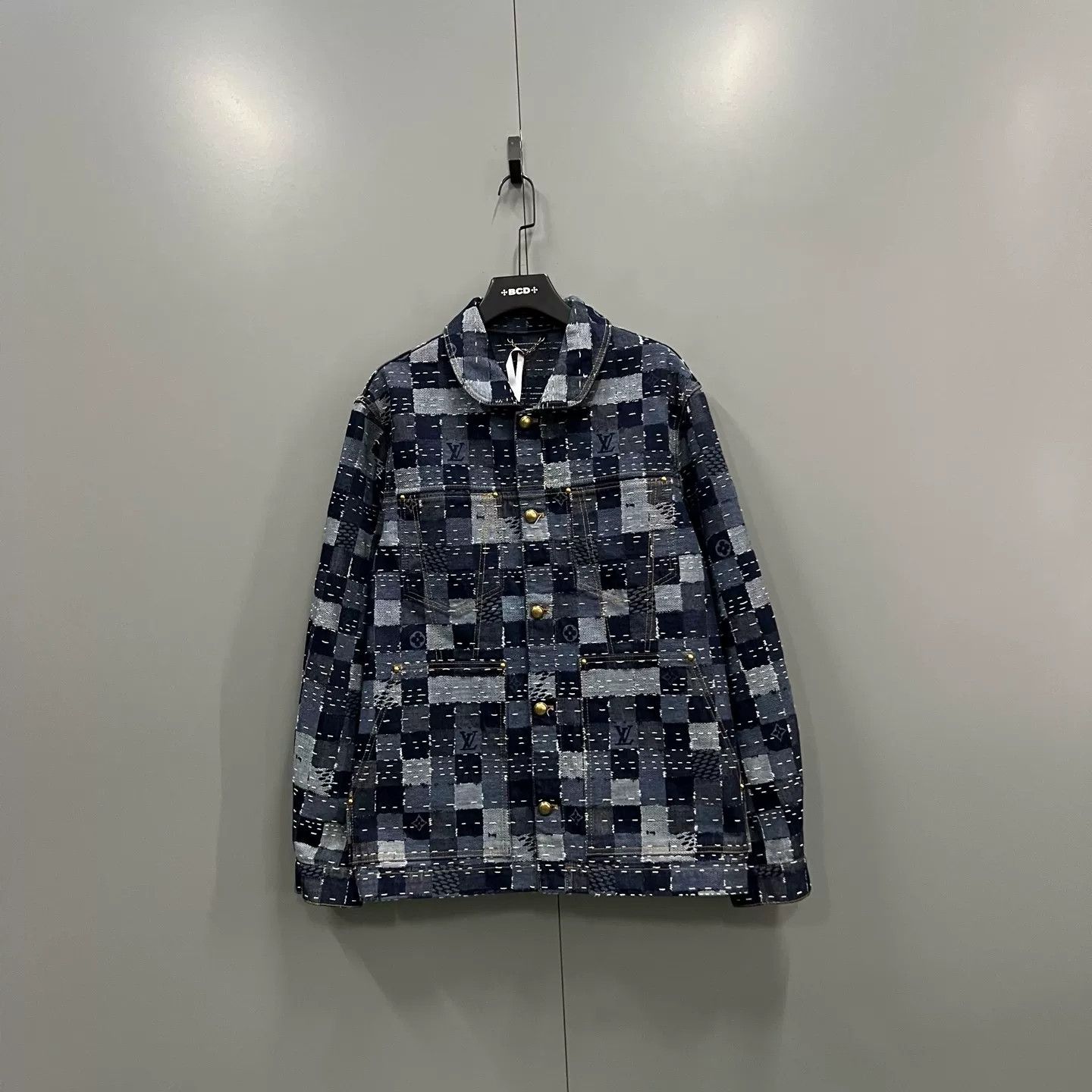 Louis Vuitton Louis Vuitton x Nigo Damier Denim Jacket 50 Size US M / EU 48-50 / 2 - 2 Thumbnail