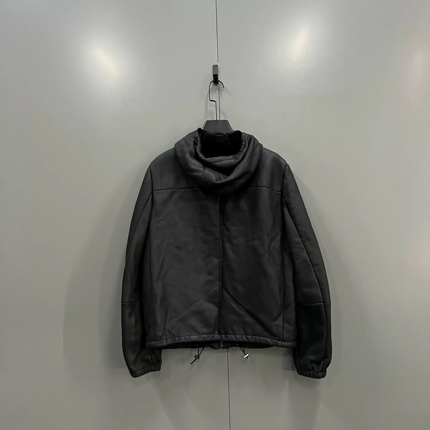 Prada Prada Hooded Leather Jacket 48 Size US M / EU 48-50 / 2 - 3 Thumbnail