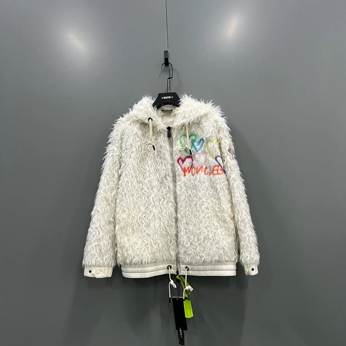 Moncler Moncler Grenoble Heart Print Fleece Hoodie Size S Size US S / EU 44-46 / 1 - 2 Thumbnail