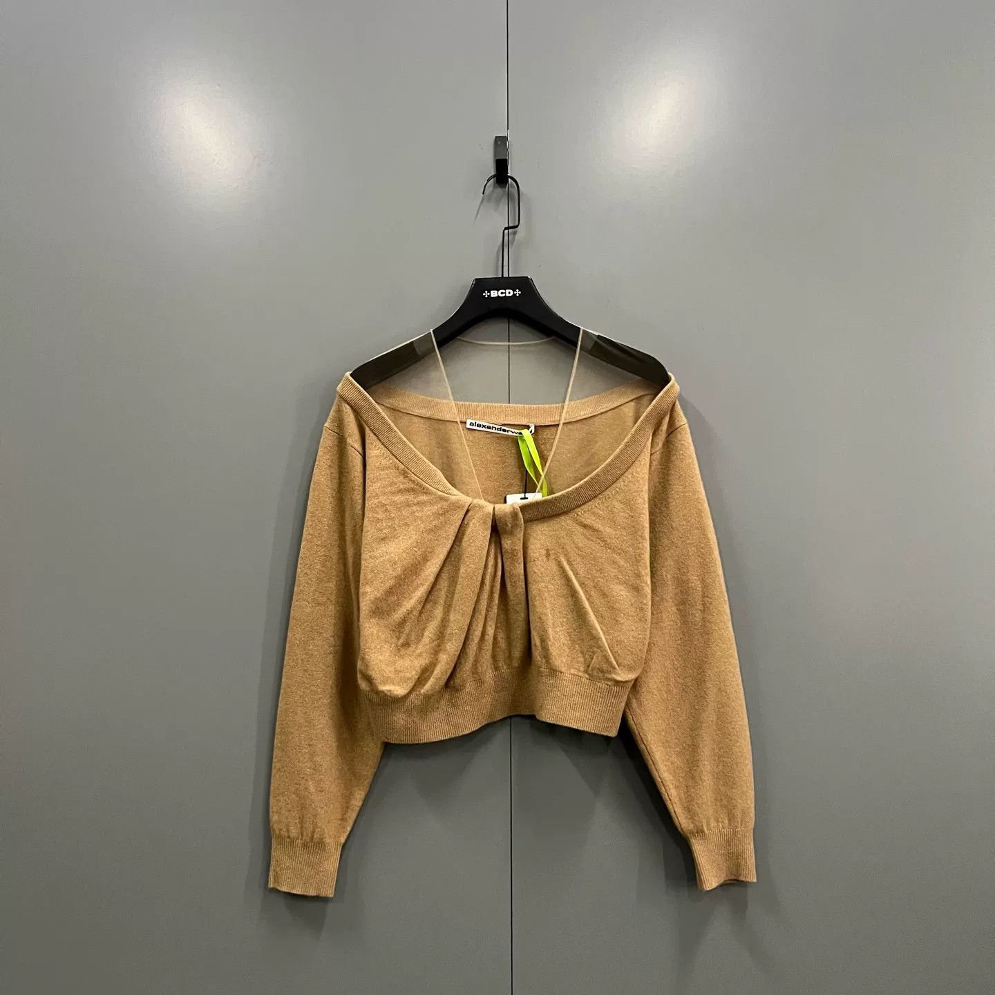 Alexander Wang Alexander Wang Mesh Trim Wool Sweater Size L Size L / US 10 / IT 46 - 2 Thumbnail