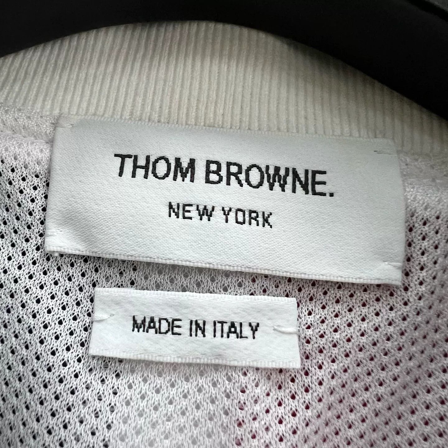 Thom Browne Thom Browne Tri-Stripe Zip-Up Jacket Size 4 Size US XL / EU 56 / 4 - 4 Thumbnail