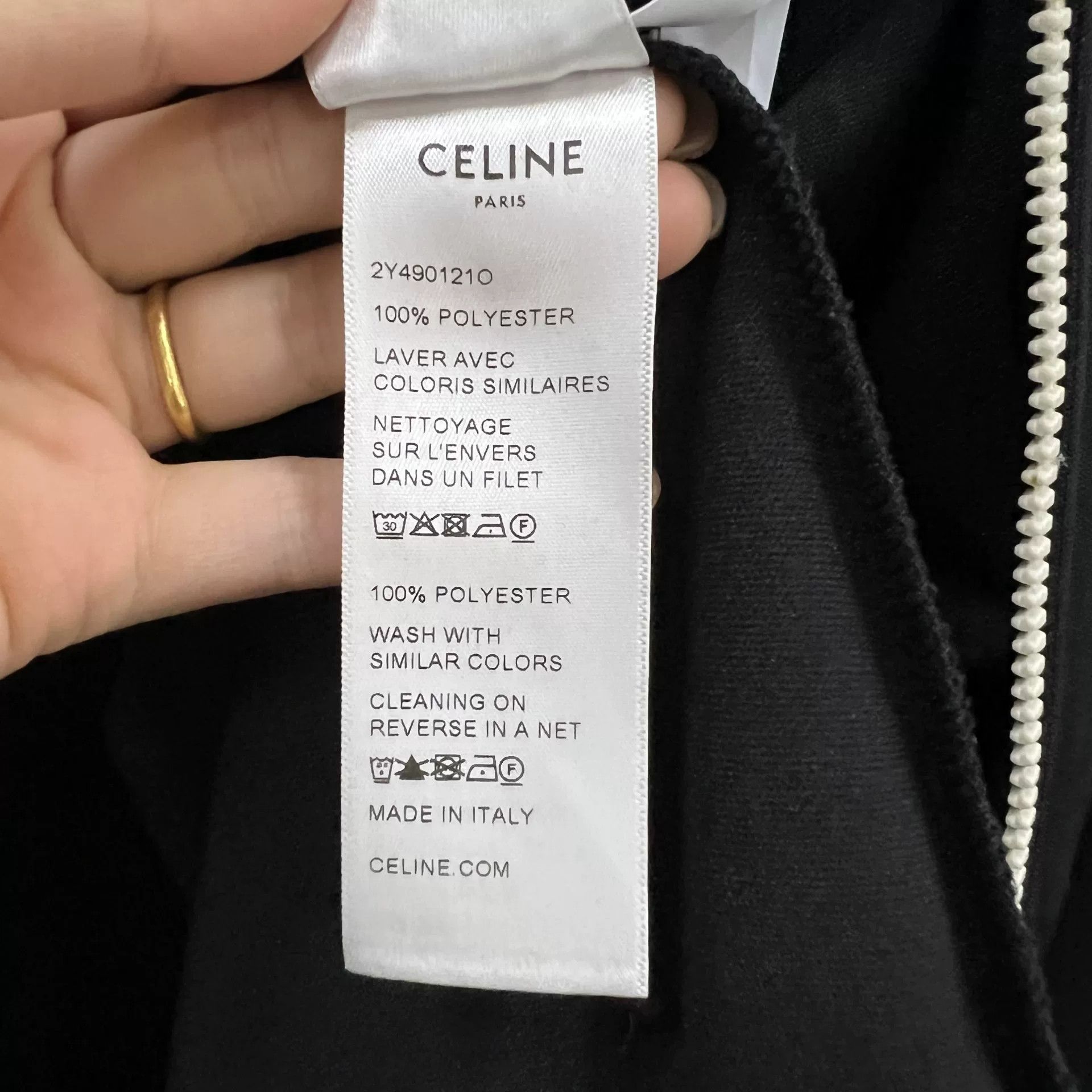 Celine Celine Logo Embroidery Track Jacket XL Size US XL / EU 56 / 4 - 6 Thumbnail