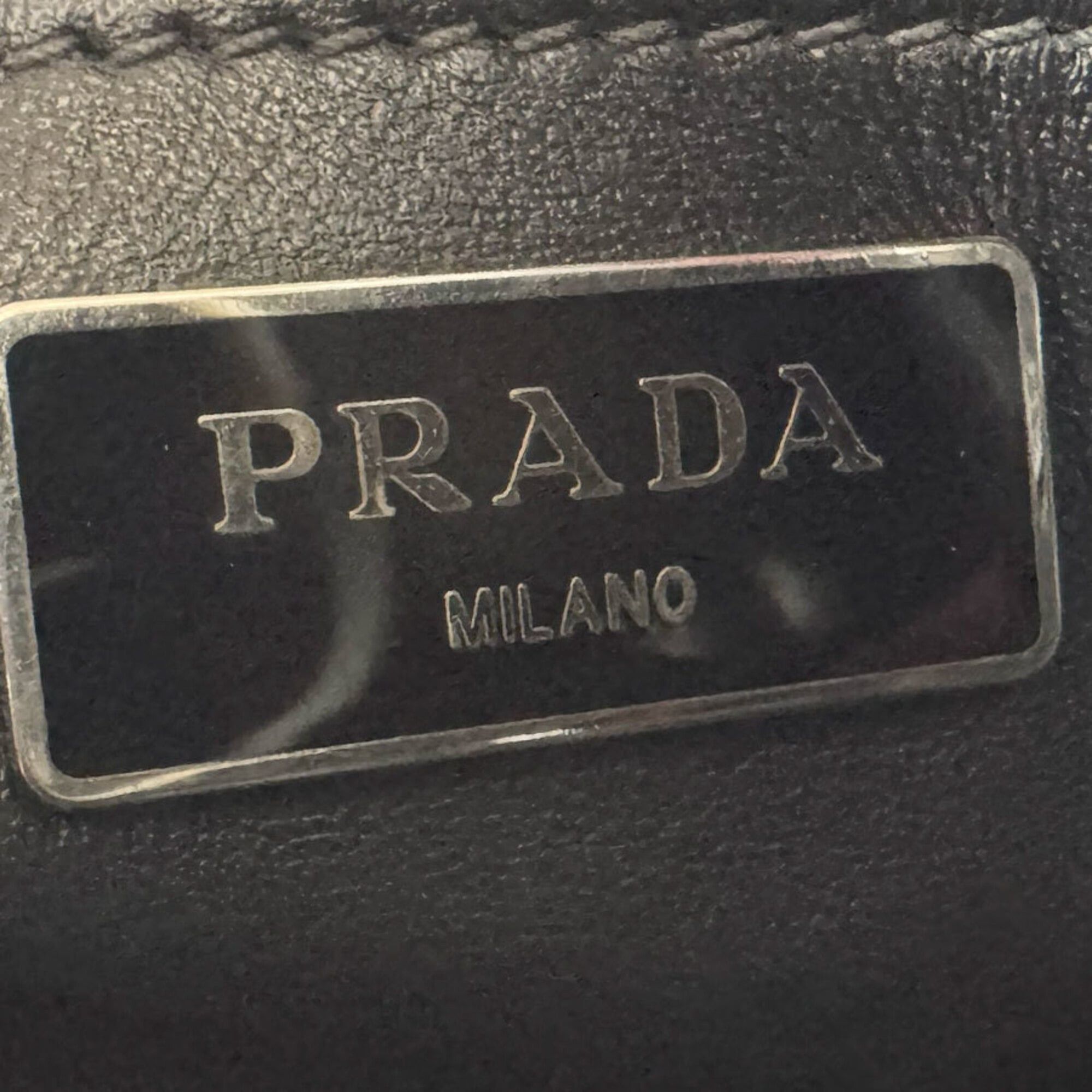 Prada Prada Shoulder Bag Leather Red Women's z9575 Size ONE SIZE - 14 Thumbnail