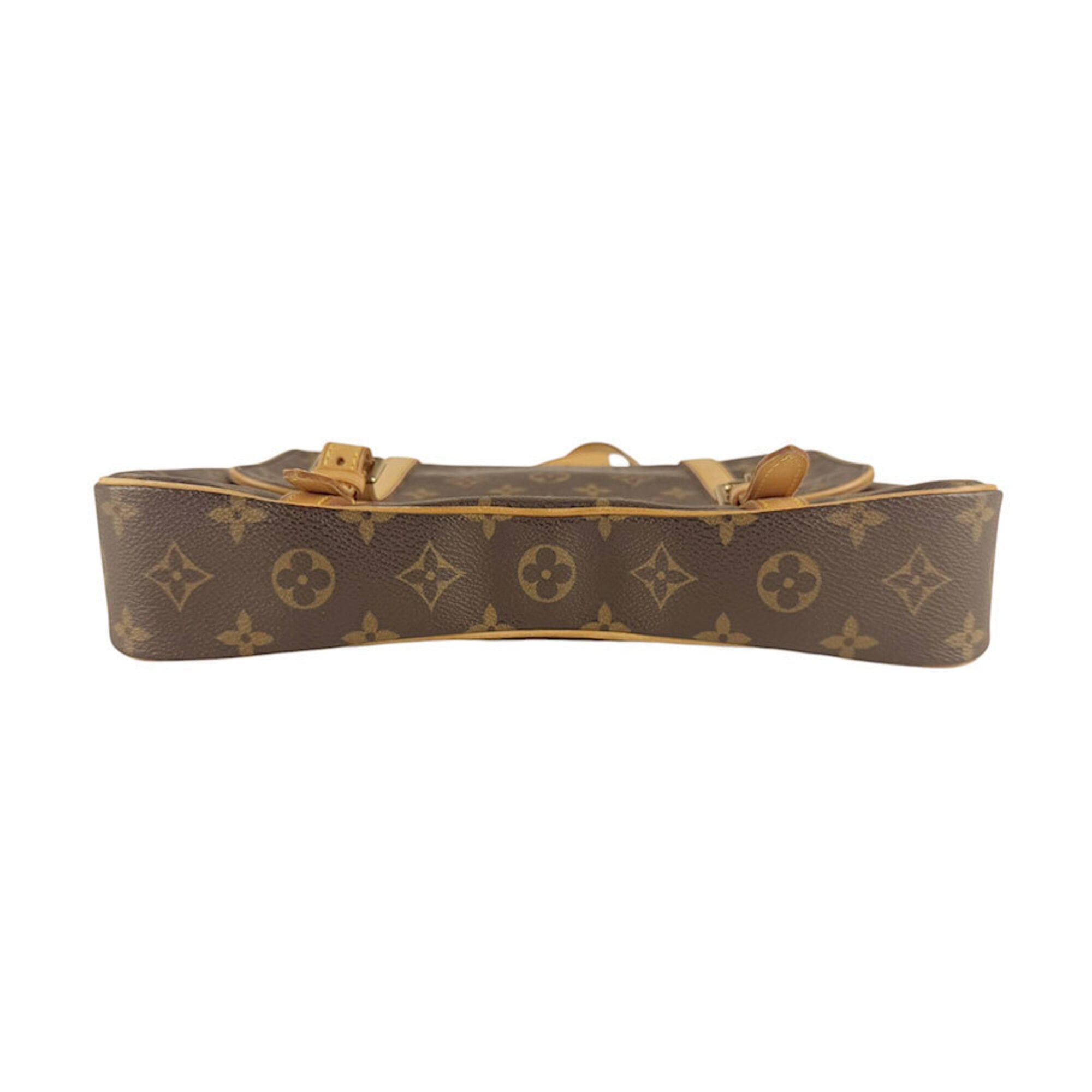 Louis Vuitton Louis Vuitton Backpack Shoulder Bag Monogram Marelle Sac Ad Canvas Brown Women's M51158 z9581 Size ONE SIZE - 4 Thumbnail