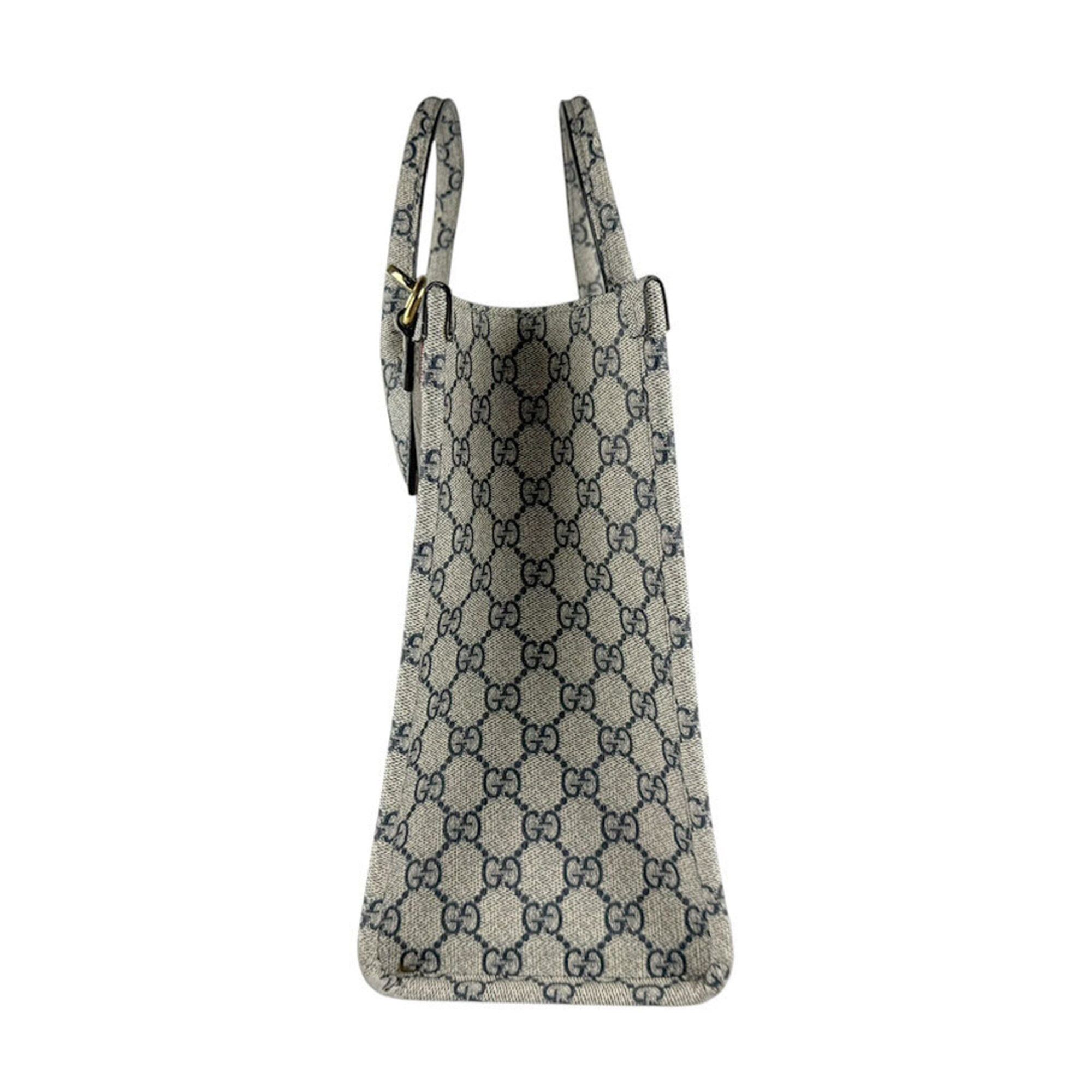Gucci Gucci handbag/shoulder bag, GG Supreme canvas, brown, navy, gold, women's, 680956 z9596 Size ONE SIZE - 2 Thumbnail