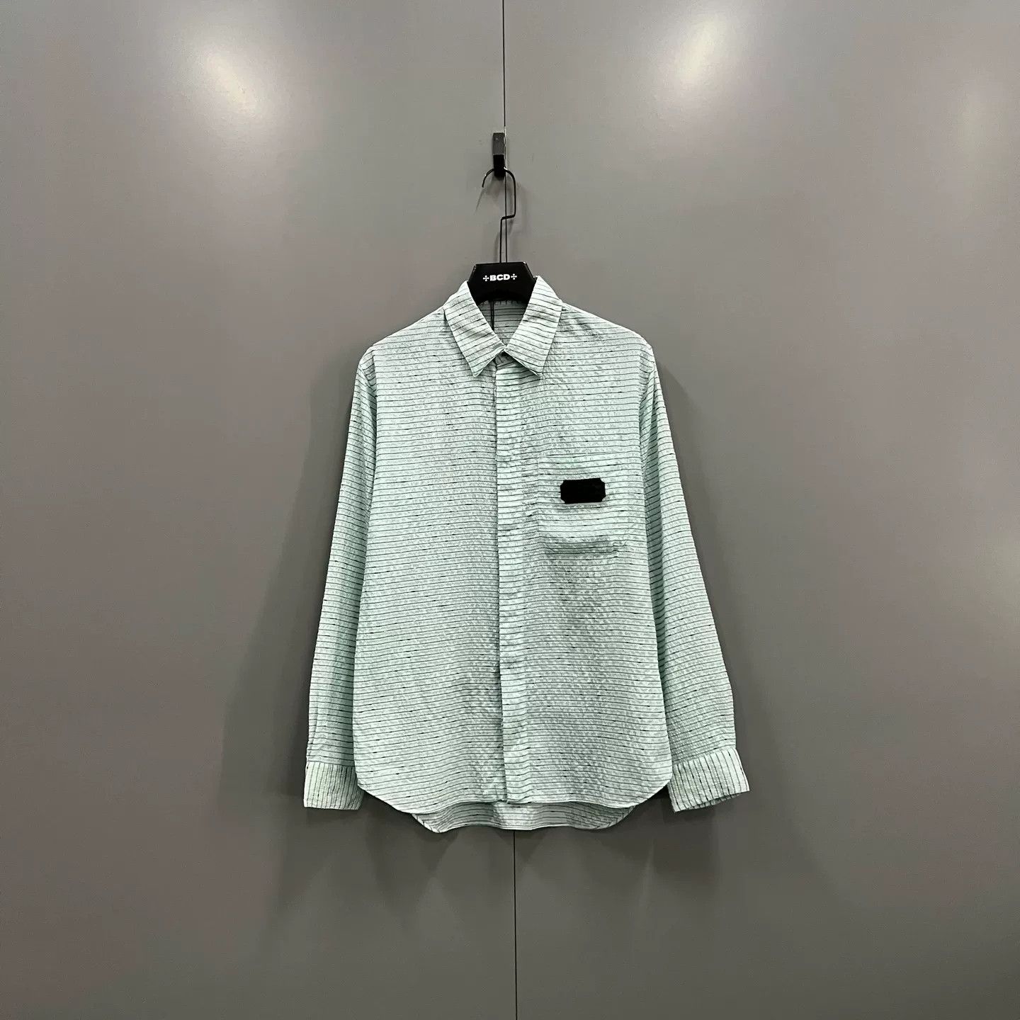 Dior Dior Striped Silk Blend Shirt Size 40 Size US M / EU 48-50 / 2 - 2 Thumbnail