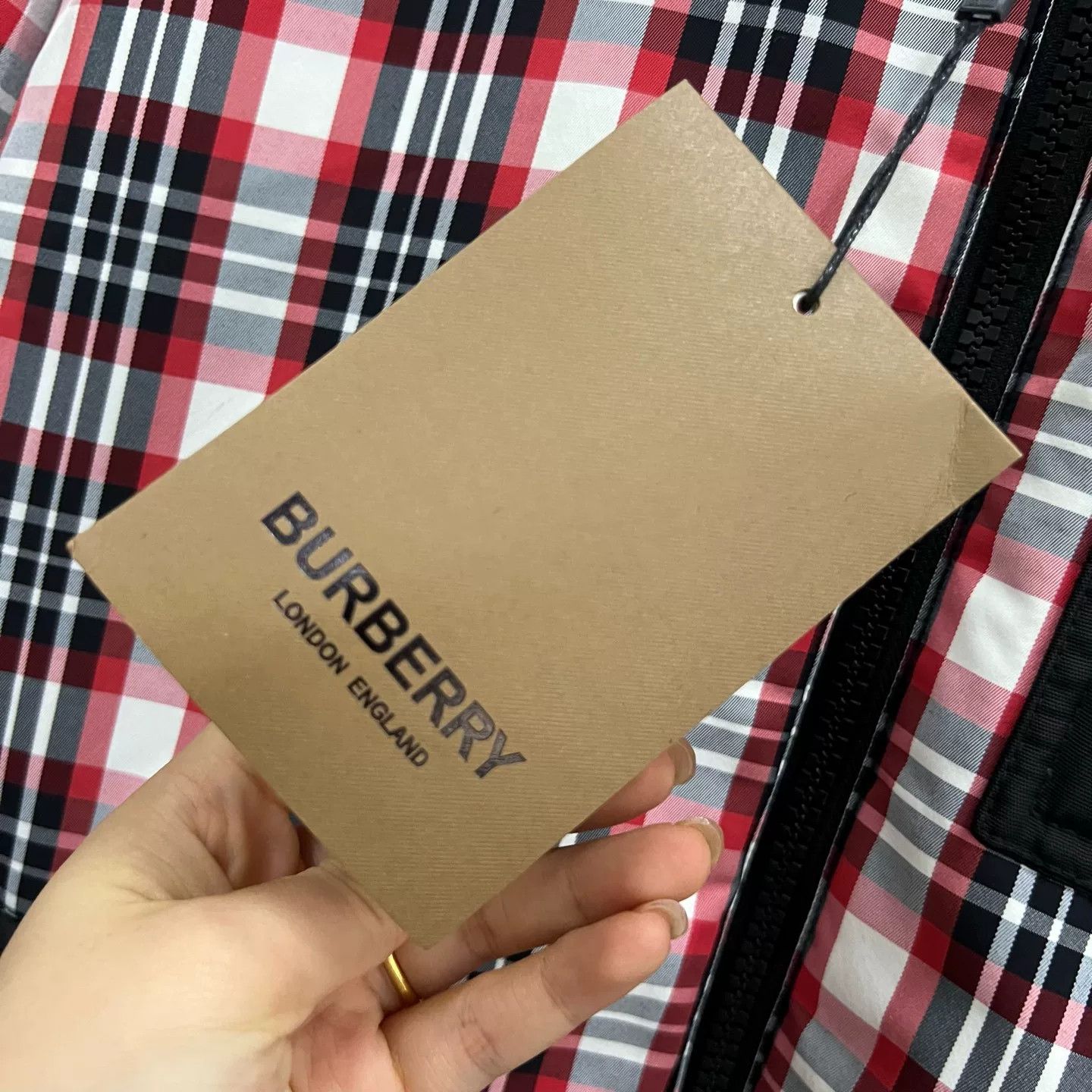 Burberry Burberry Reversible Plaid Hooded Jacket Size L Size US L / EU 52-54 / 3 - 6 Thumbnail