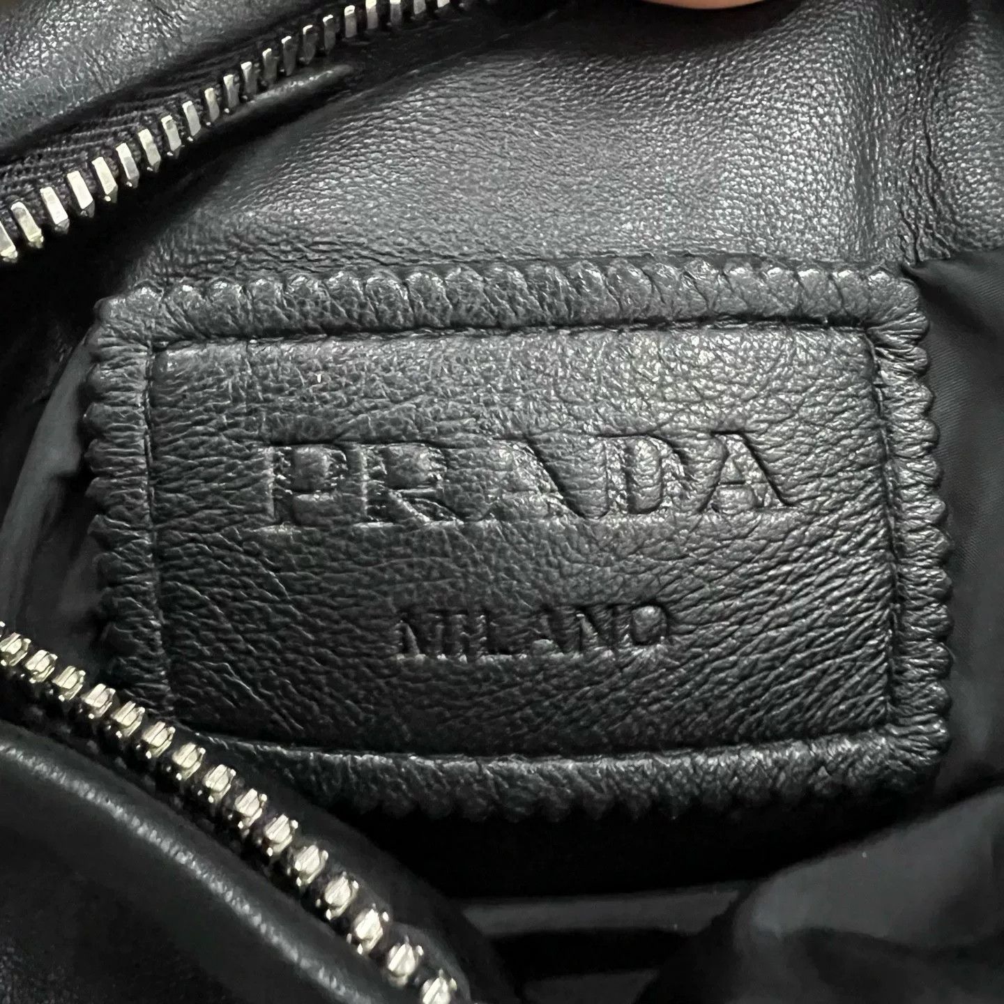 Prada Prada Reversible Nappa Leather Bomber Jacket 52 Size US L / EU 52-54 / 3 - 6 Thumbnail