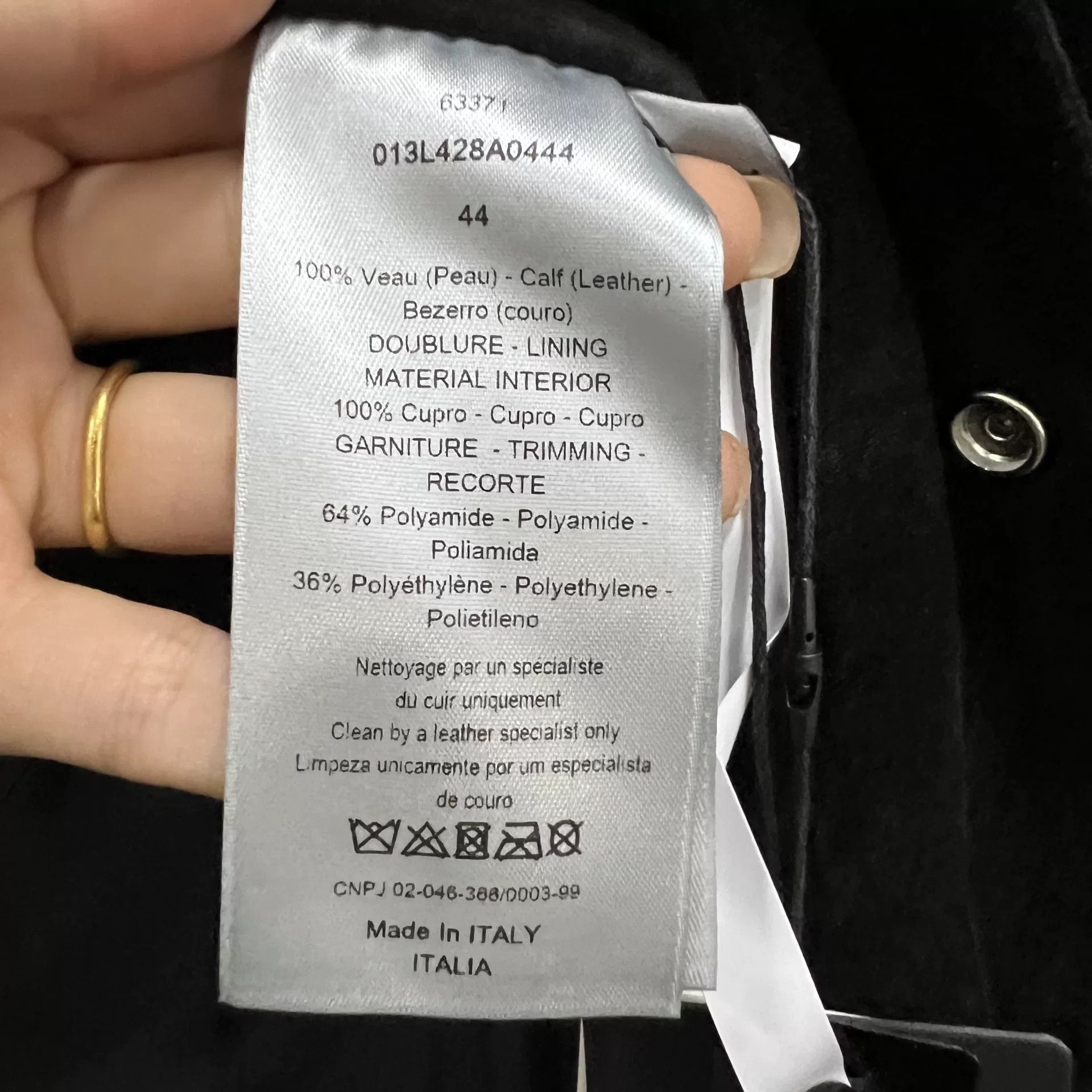 Dior Dior Black Suede Jacket EU 44 Size US S / EU 44-46 / 1 - 6 Thumbnail