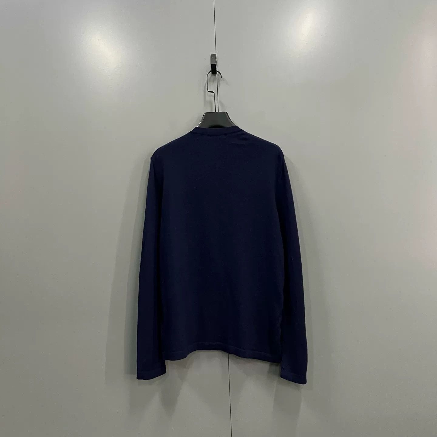Balenciaga Balenciaga Navy Zip Up Knit Cardigan Size M Size US M / EU 48-50 / 2 - 3 Thumbnail