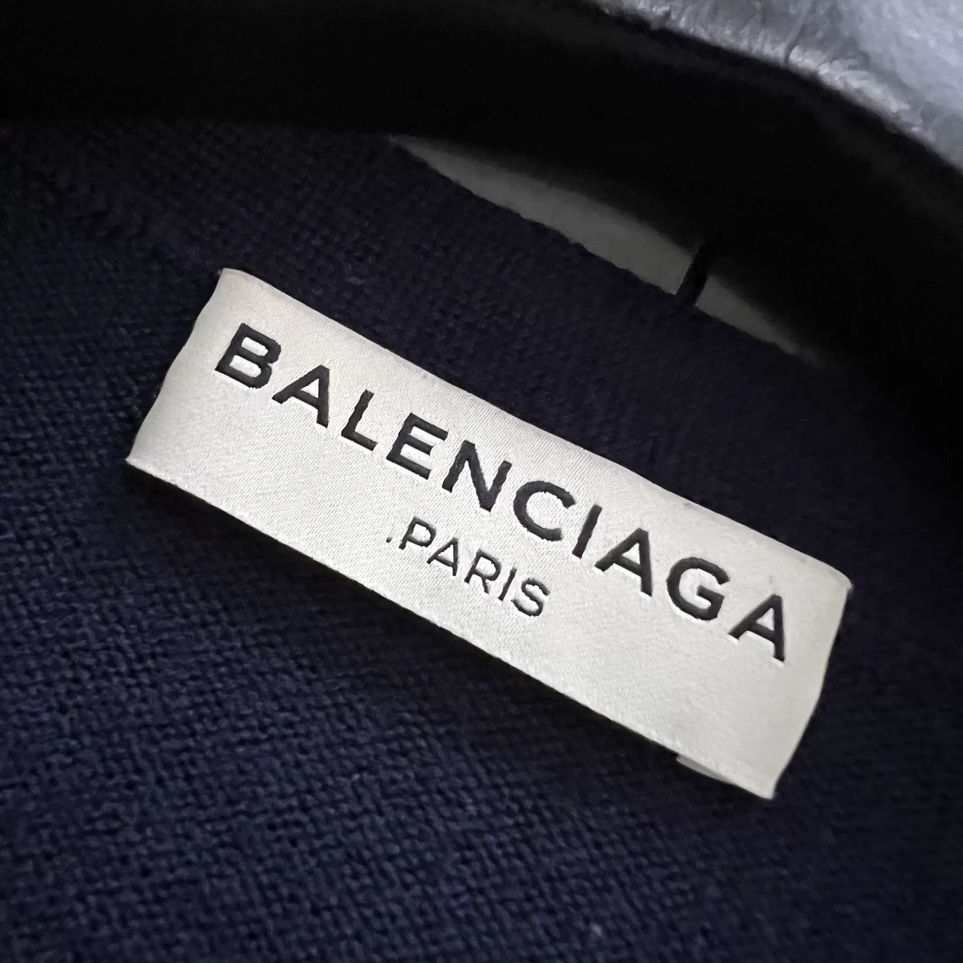 Balenciaga Balenciaga Navy Zip Up Knit Cardigan Size M Size US M / EU 48-50 / 2 - 4 Thumbnail
