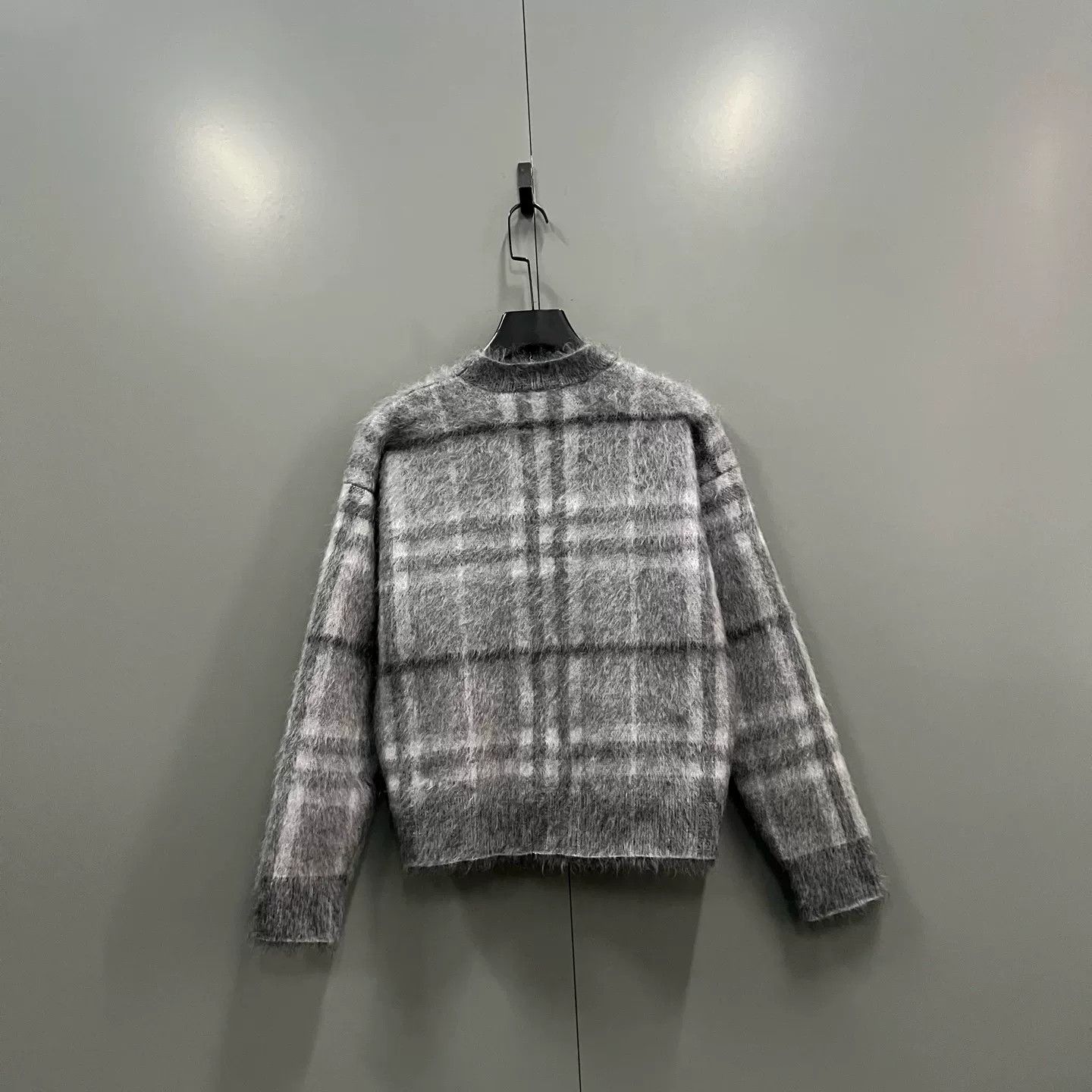 Burberry Burberry Mohair Blend Check Sweater Size S Size US S / EU 44-46 / 1 - 3 Thumbnail