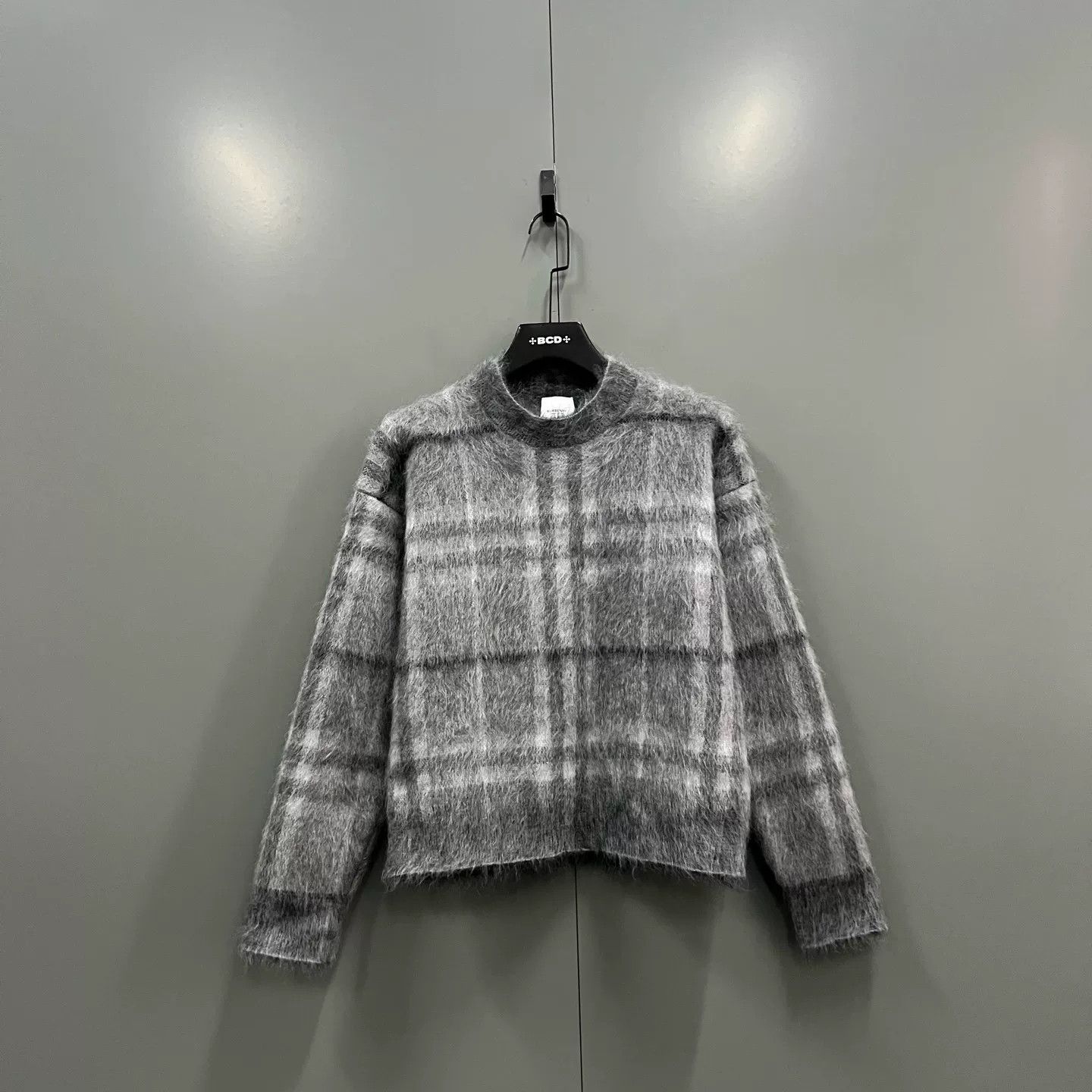 Burberry Burberry Mohair Blend Check Sweater Size S Size US S / EU 44-46 / 1 - 2 Thumbnail