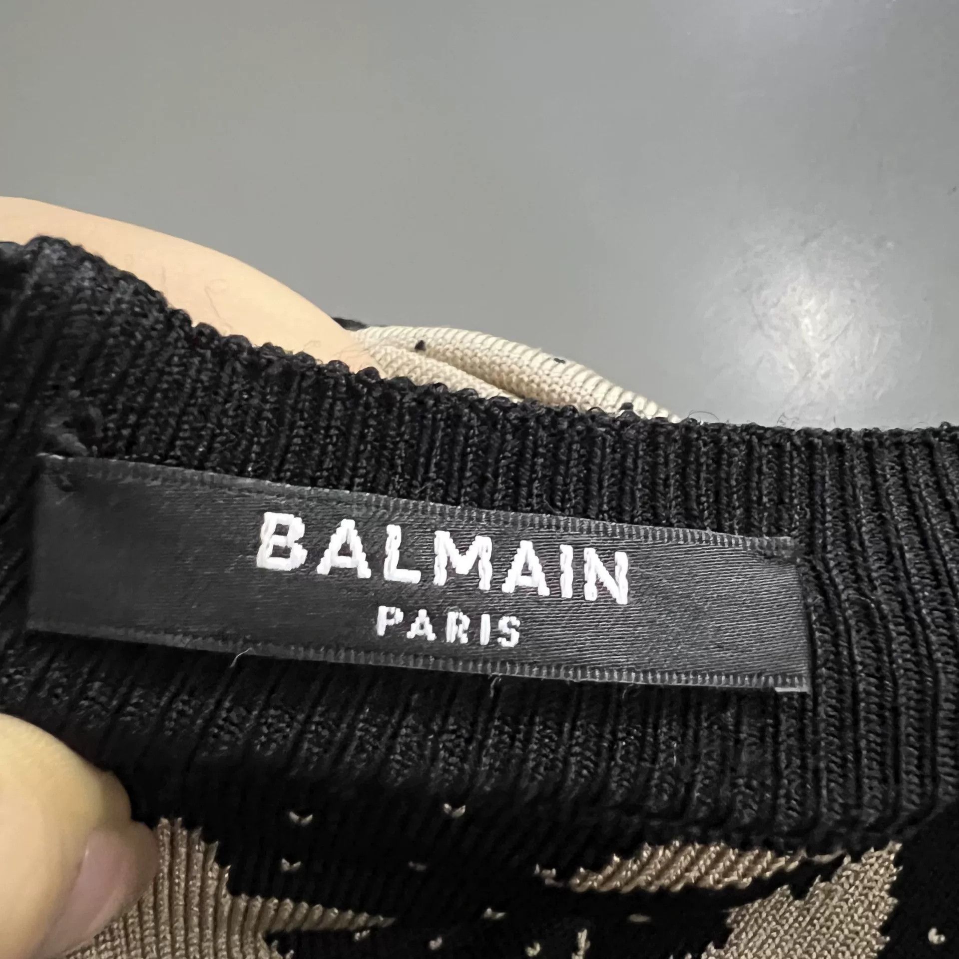 Balmain Balmain Star Print Knit Mini Dress 42 Size M / US 6-8 / IT 42-44 - 4 Thumbnail